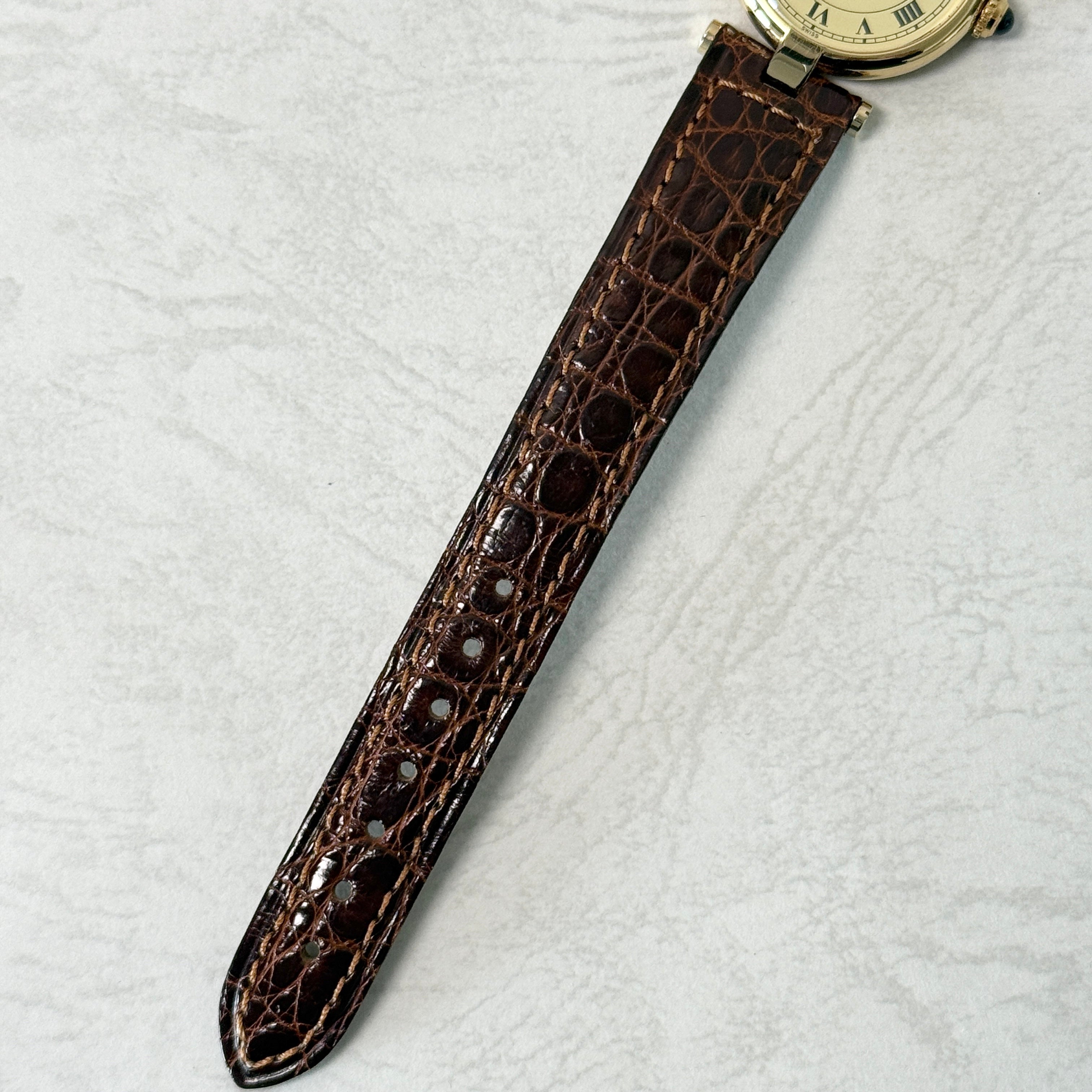 【Cartier】カルティエ マストヴァンドーム SMアイボリーローマ文字盤 デッドストック