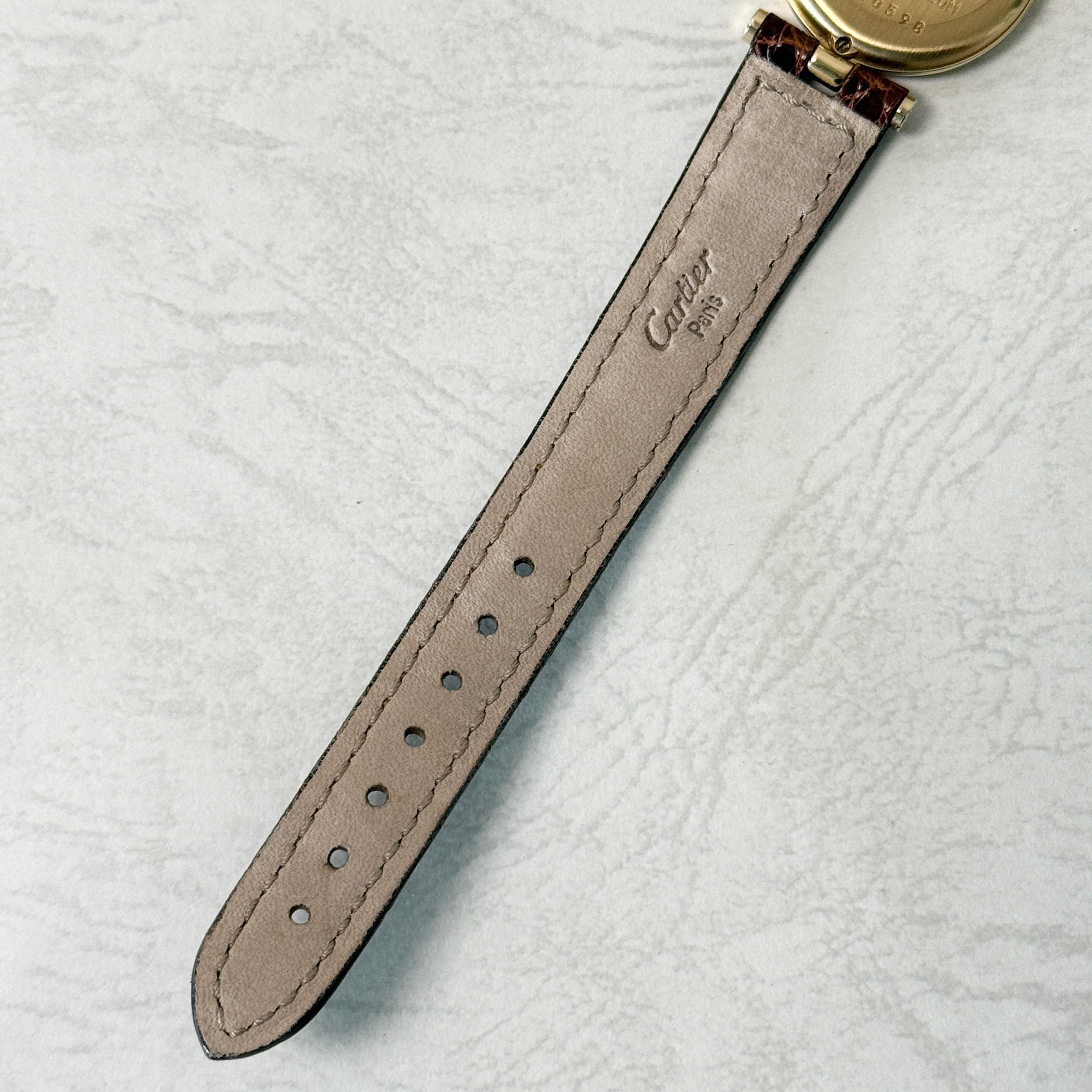 【Cartier】カルティエ マストヴァンドーム SMアイボリーローマ文字盤 デッドストック