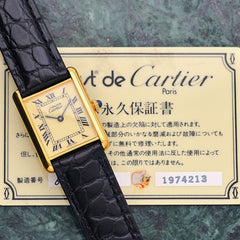 The Cartier Must Tank, a watch that makes us rethink the value of vintage.