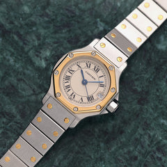The Cartier Santos Octagon, requiring the finest design and practicality.