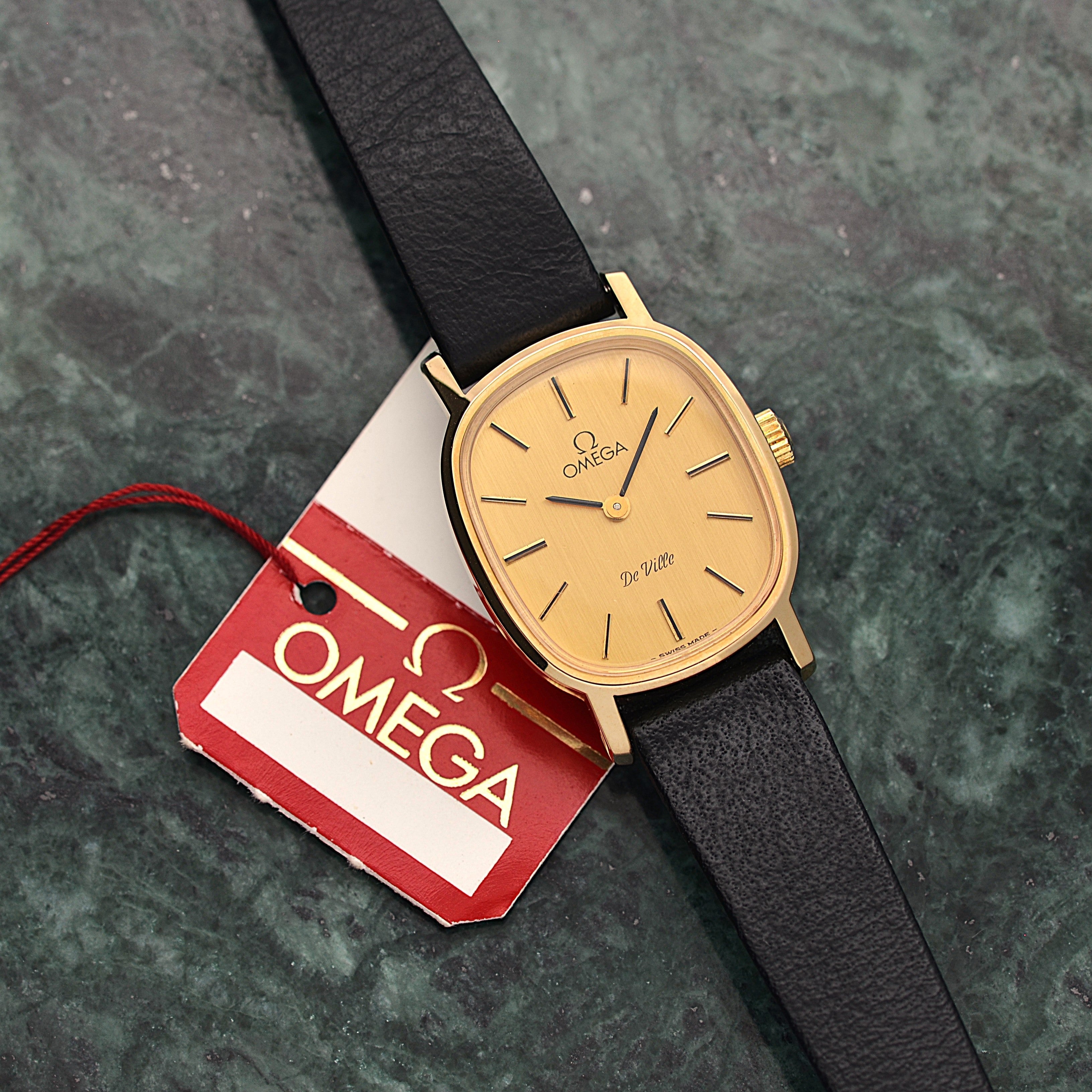 未使用に限りなく近い1979年製のオメガ・デヴィル。