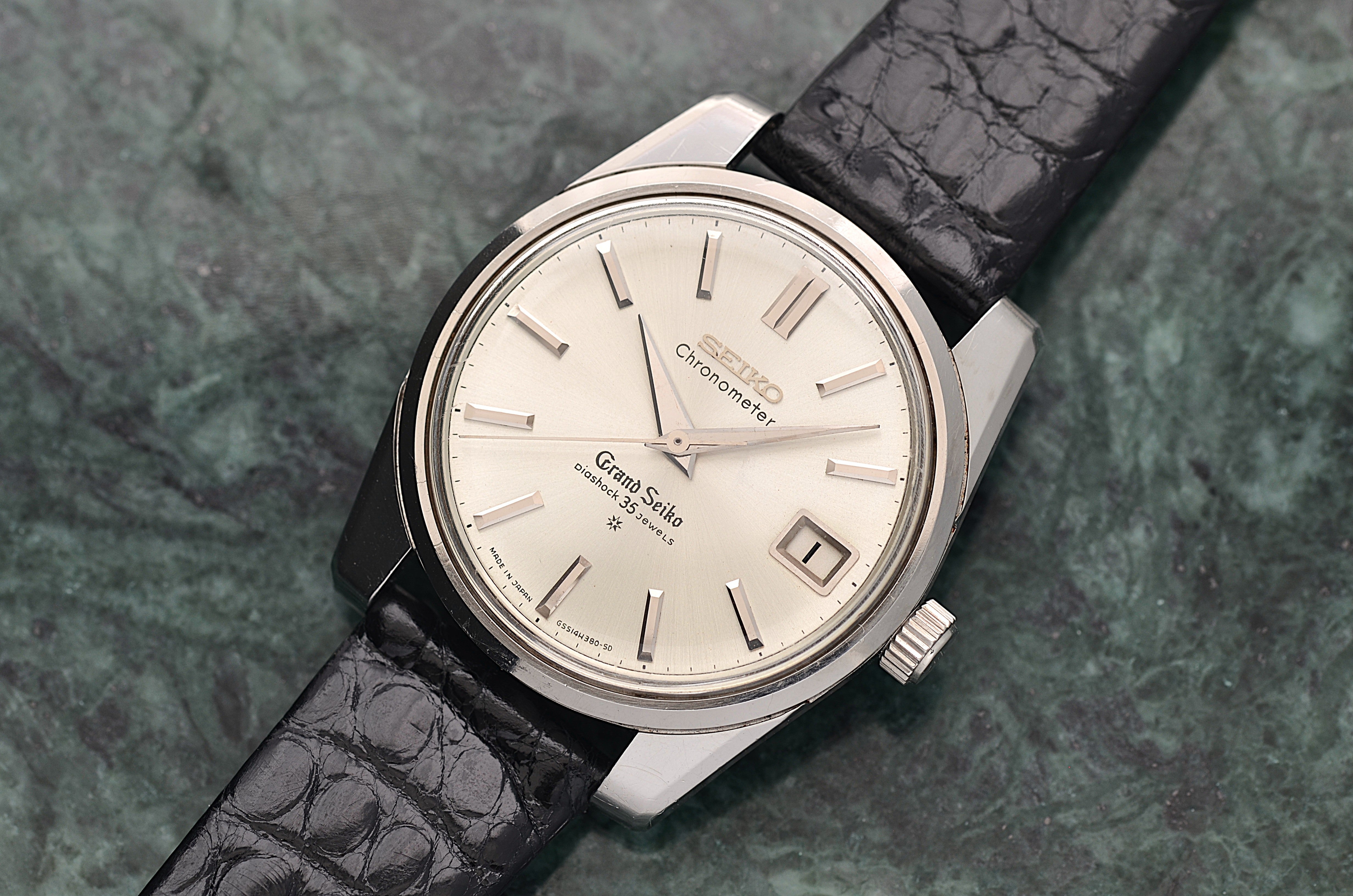 これは非常に貴重な1963年8月製のグランドセイコー2nd。