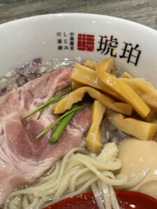 ビブグルマン掲載のラーメン。