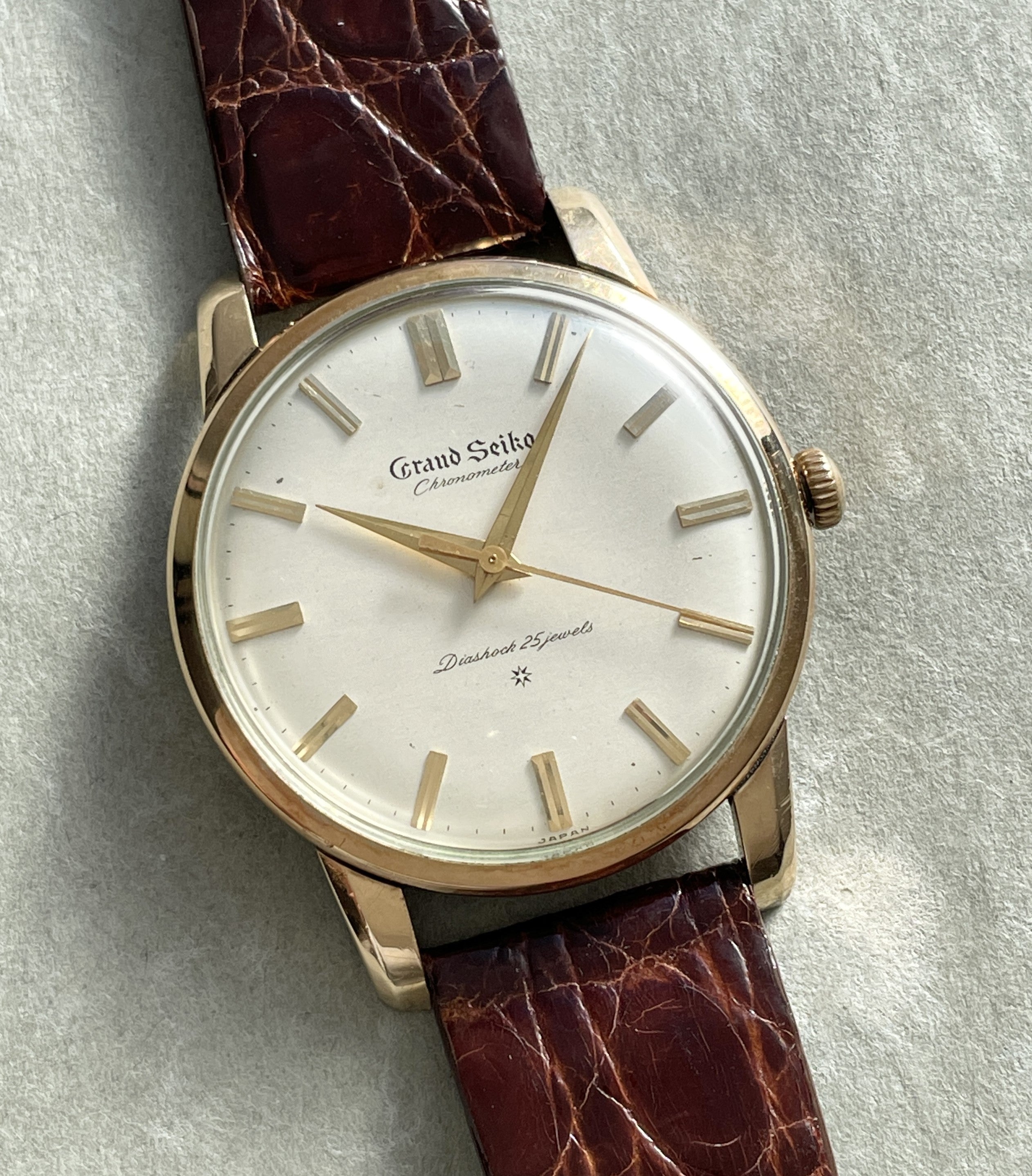 これが日本製で最高の腕時計であり時計史に残る銘品。