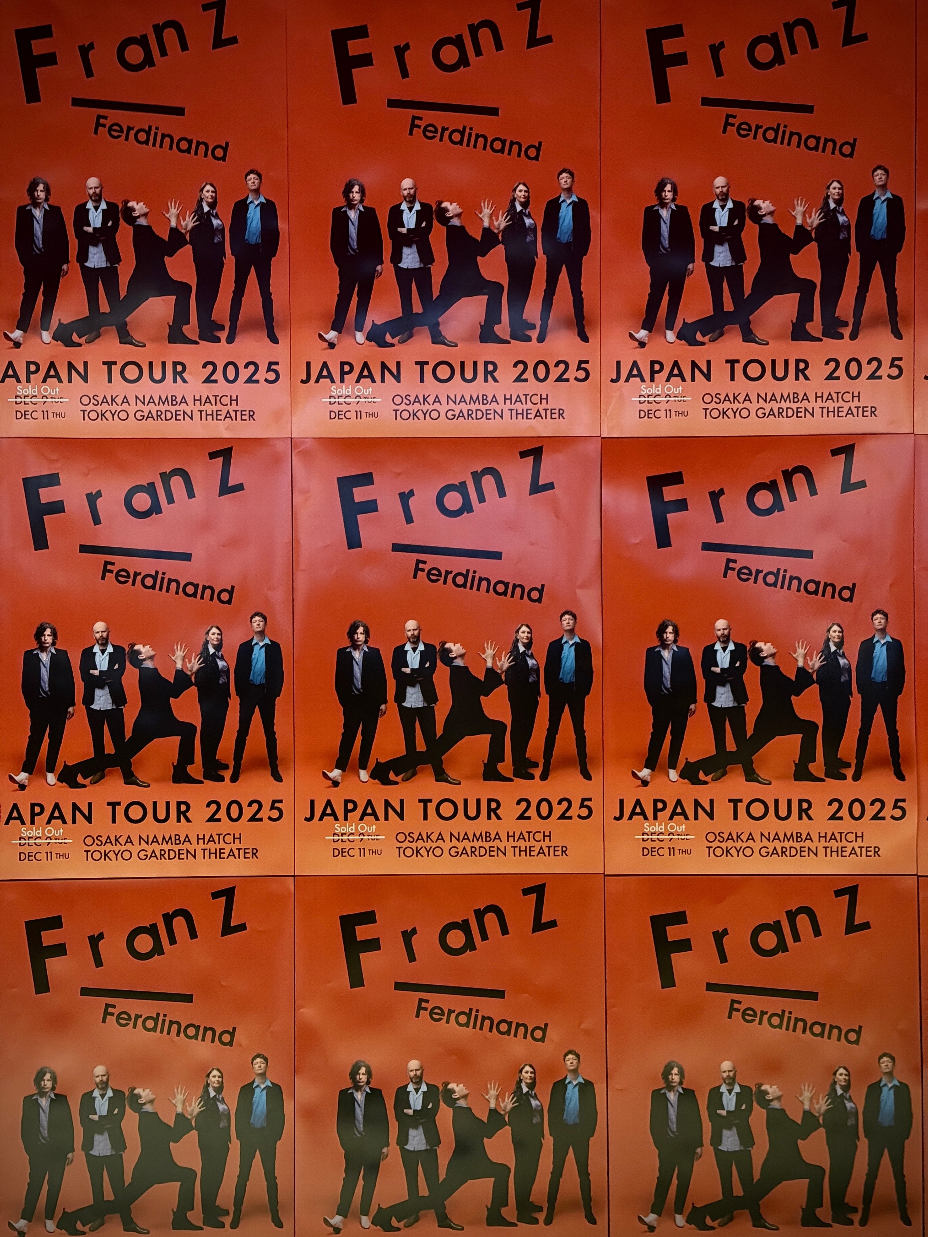 Franz Ferdinand JAPAN TOUR 2025