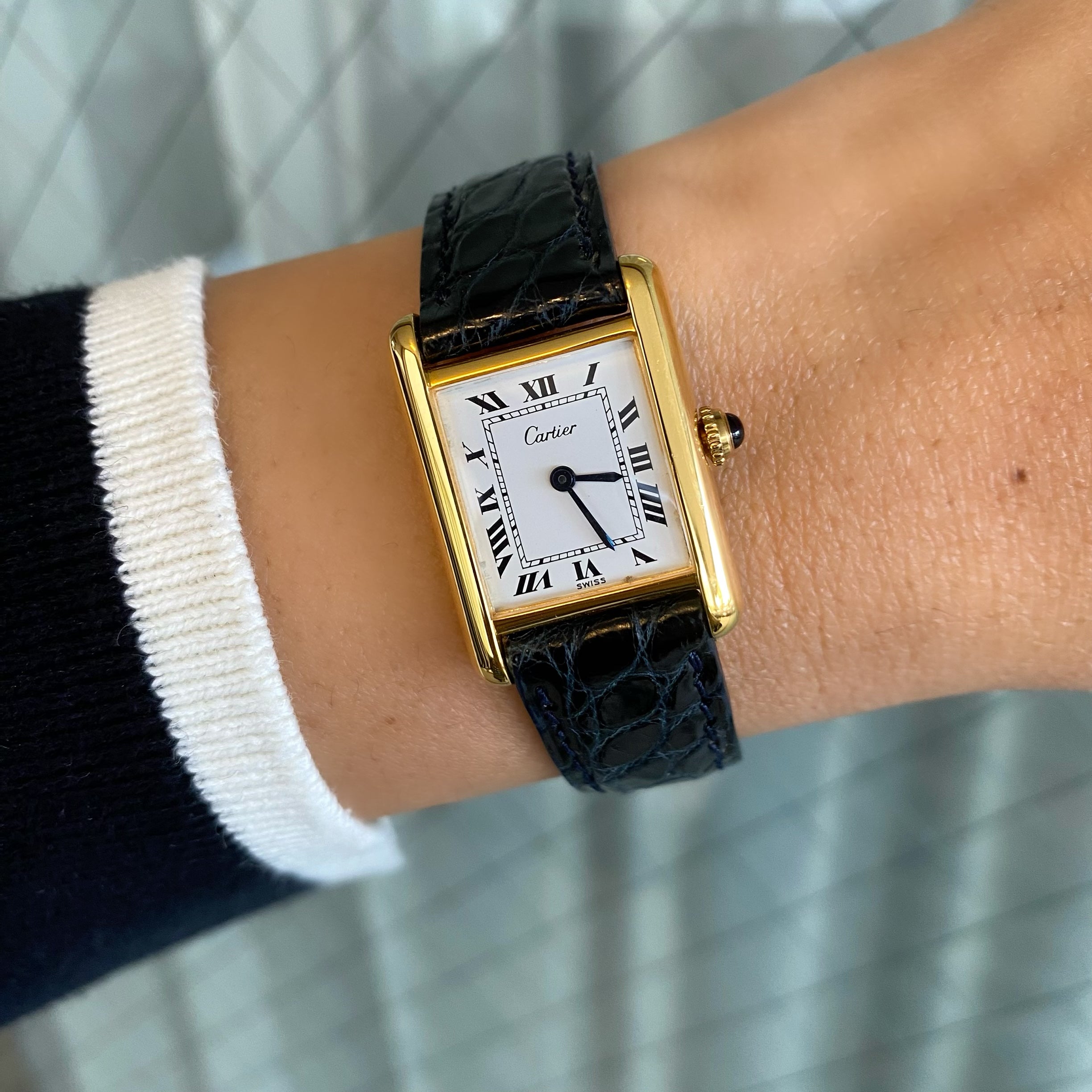 Cartier】マストタンクSM手巻きホワイトローマ – REGALO vintage watch