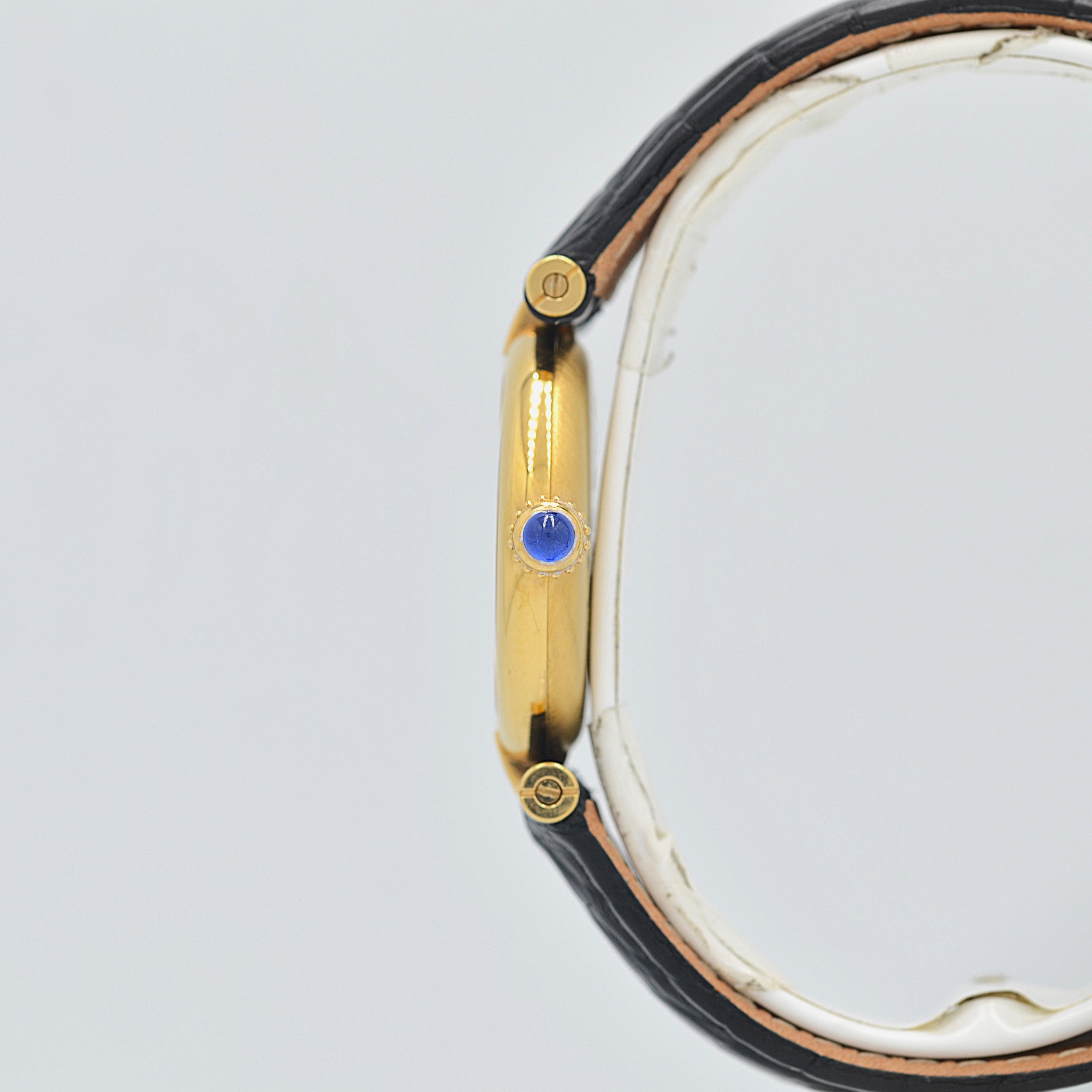 【Cartier】カルティエ マストヴァンドームSM 飛びアラビア 純正Dバックル付き