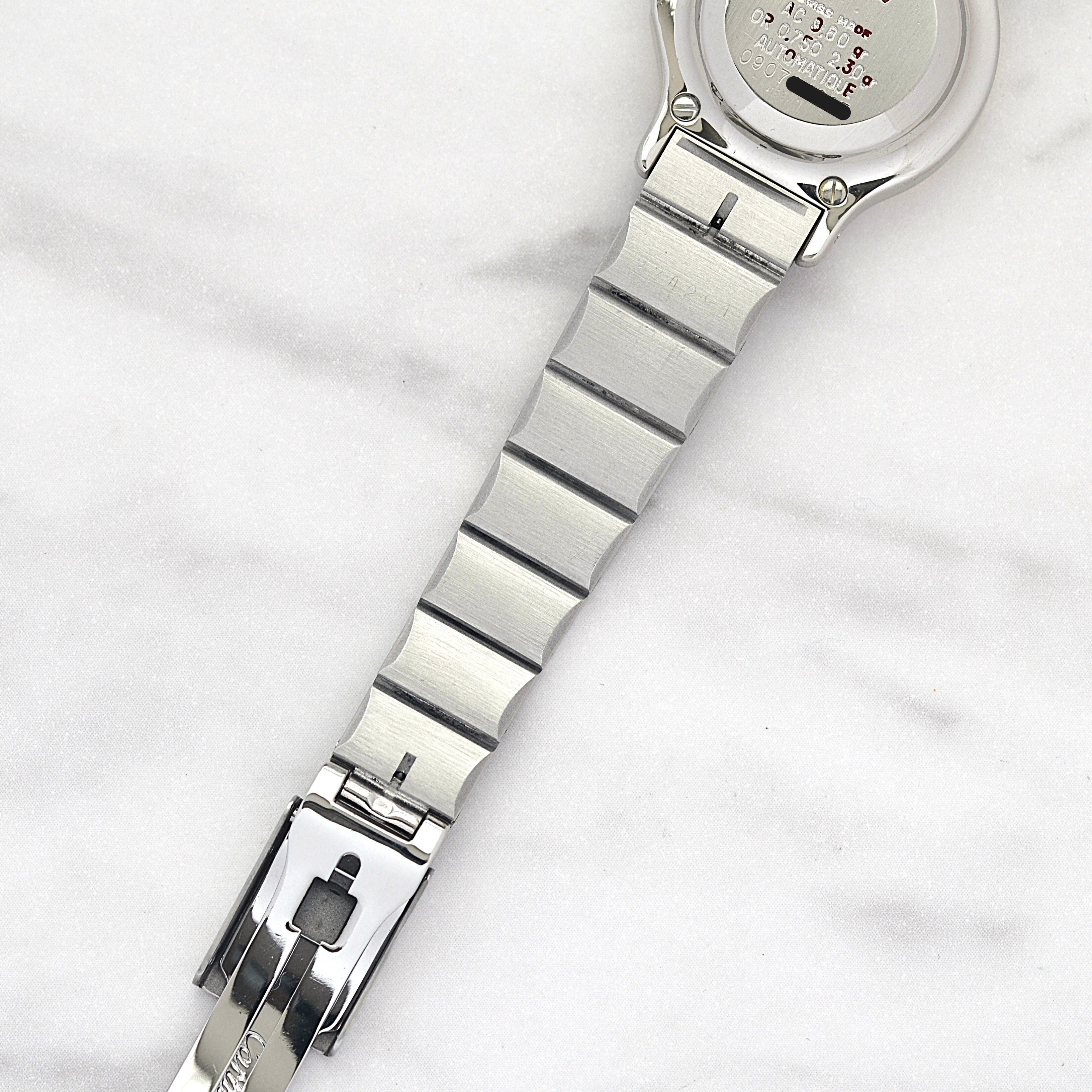 【Cartier】カルティエ サントスオクタゴンSM 18KYG×SS 永久保証書付き カルティエコンプリートサービス済み