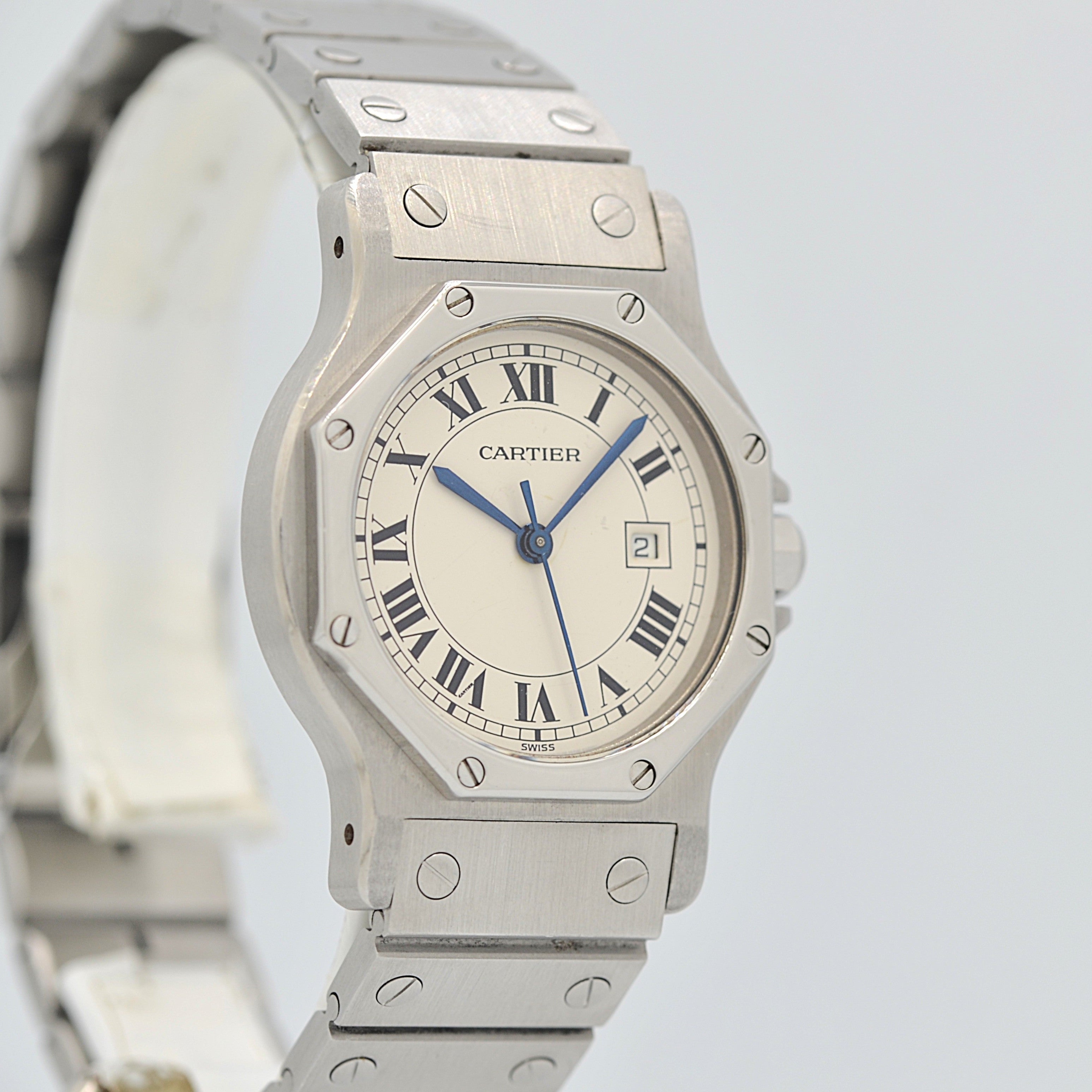 【Cartier】カルティエ サントスオクタゴン LM ステンレス