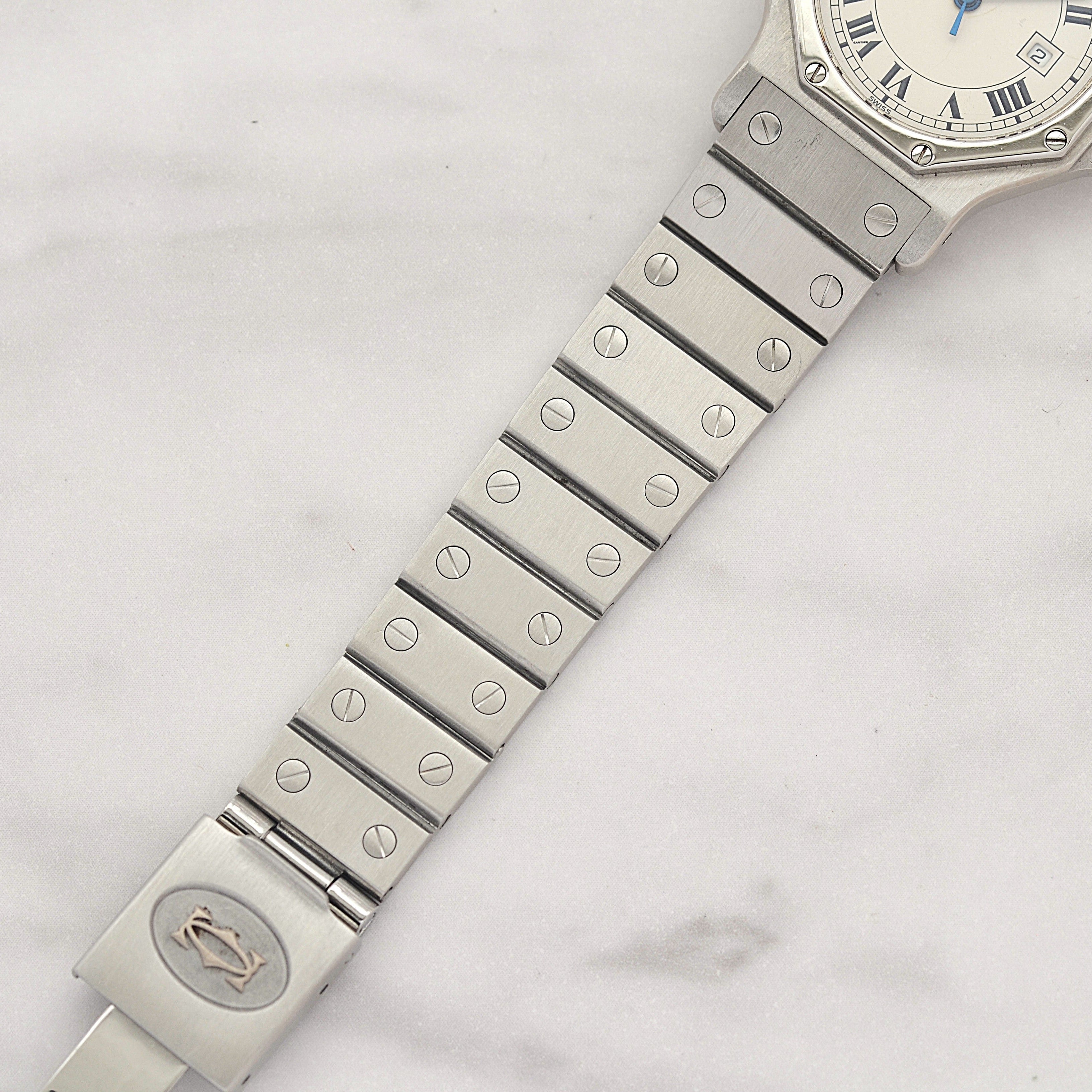 【Cartier】カルティエ サントスオクタゴン LM ステンレス