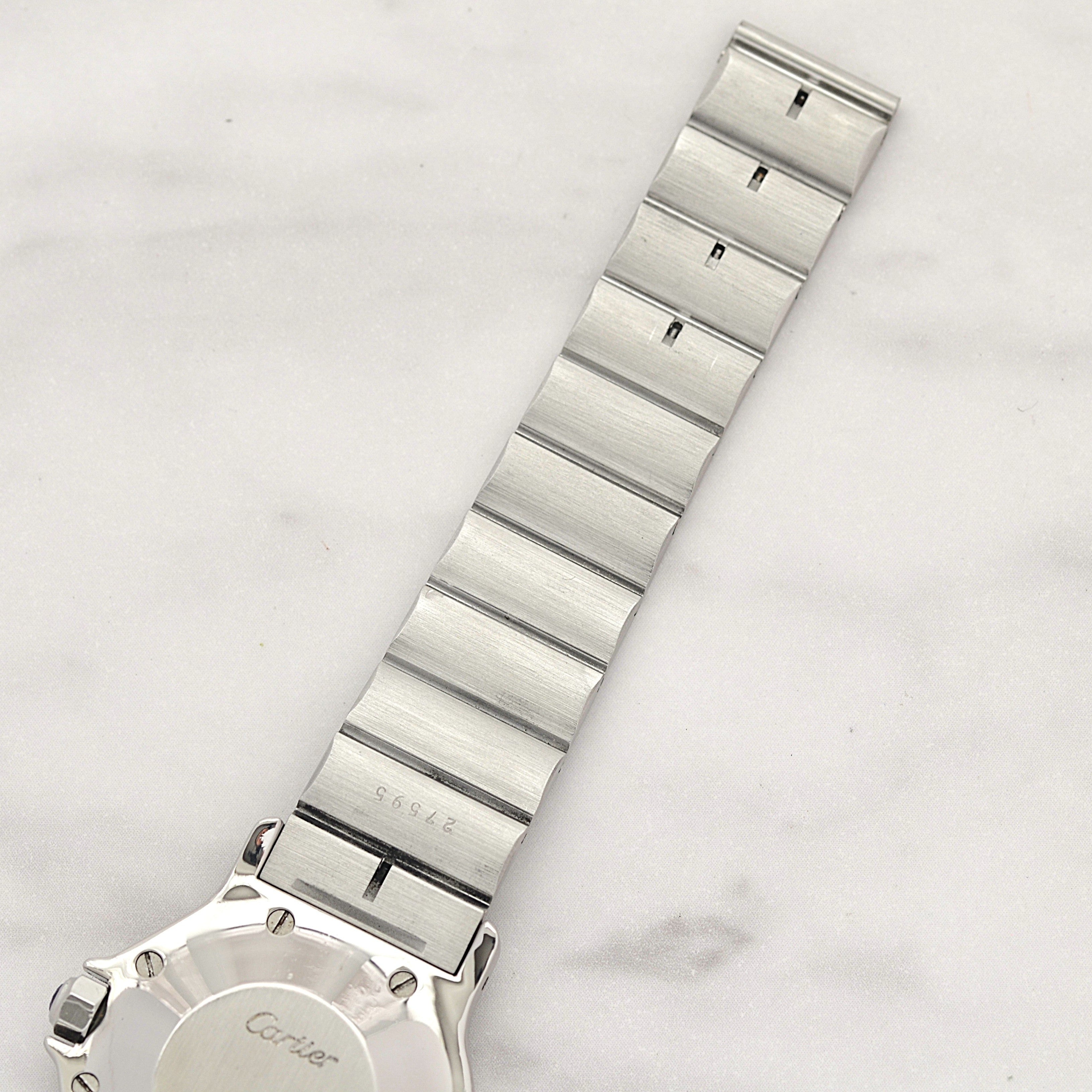 【Cartier】カルティエ サントスオクタゴン LM ステンレス