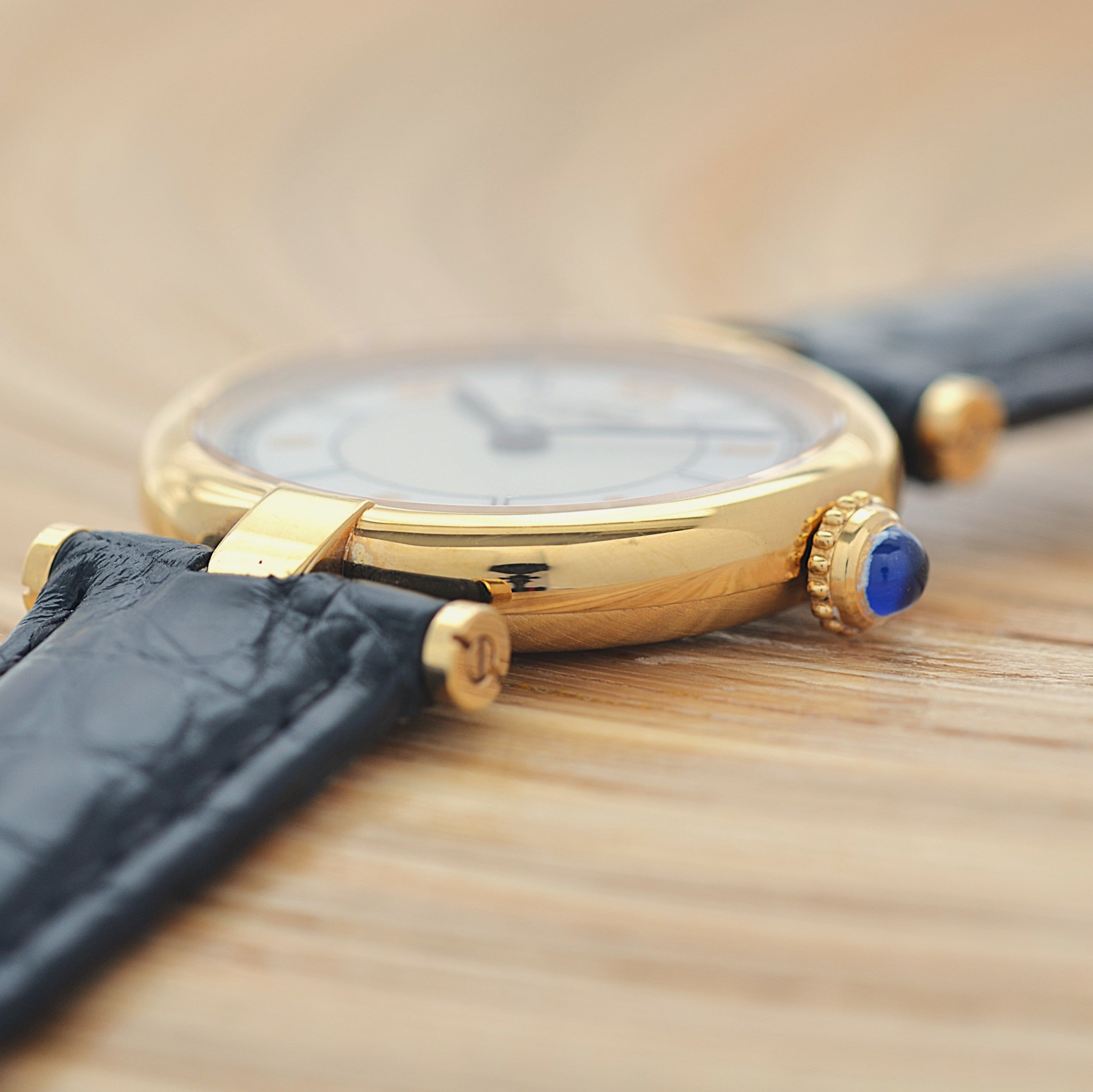 【Cartier】カルティエ マストヴァンドームSM 飛びアラビア 純正Dバックル付き