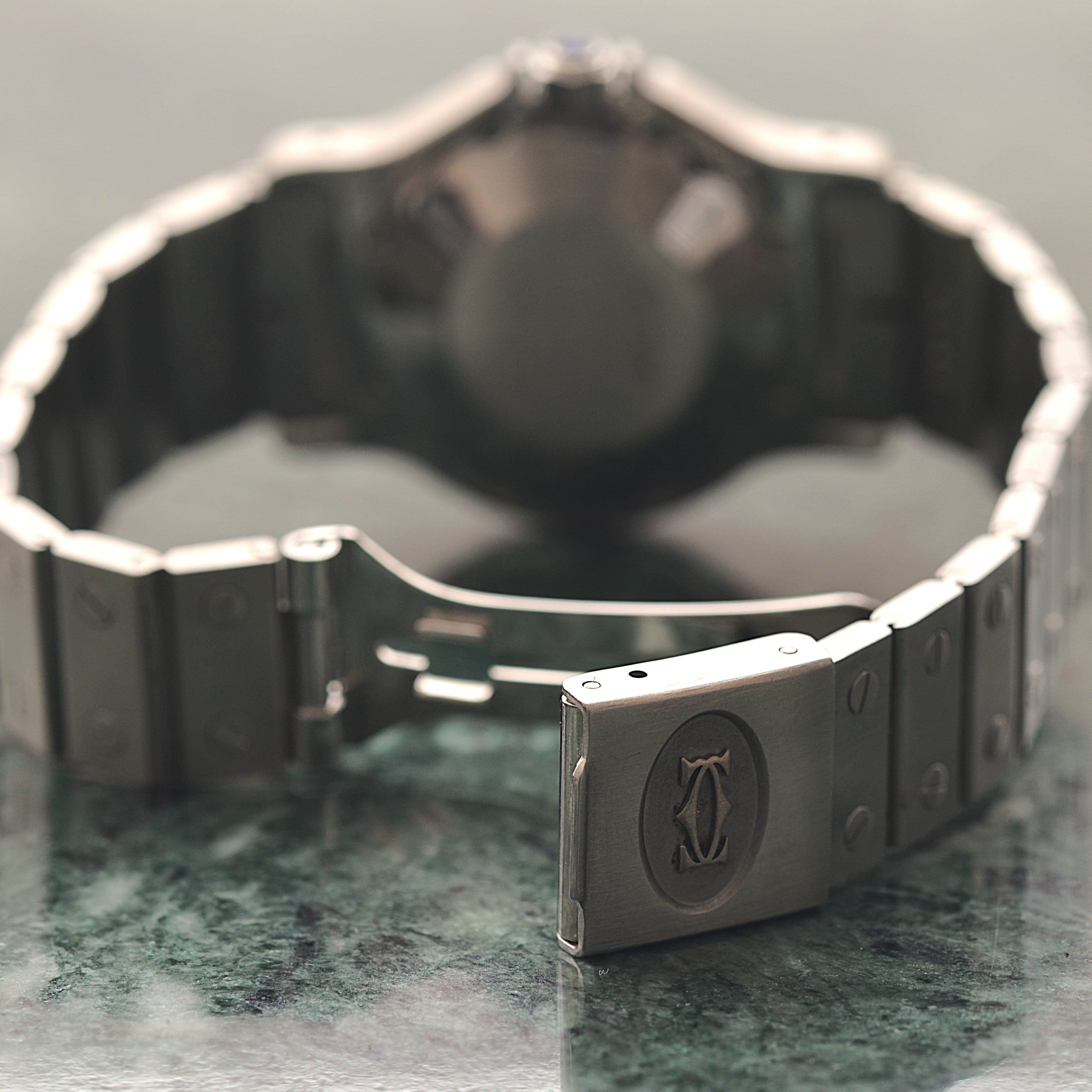 【Cartier】カルティエ サントスオクタゴン LM ステンレス