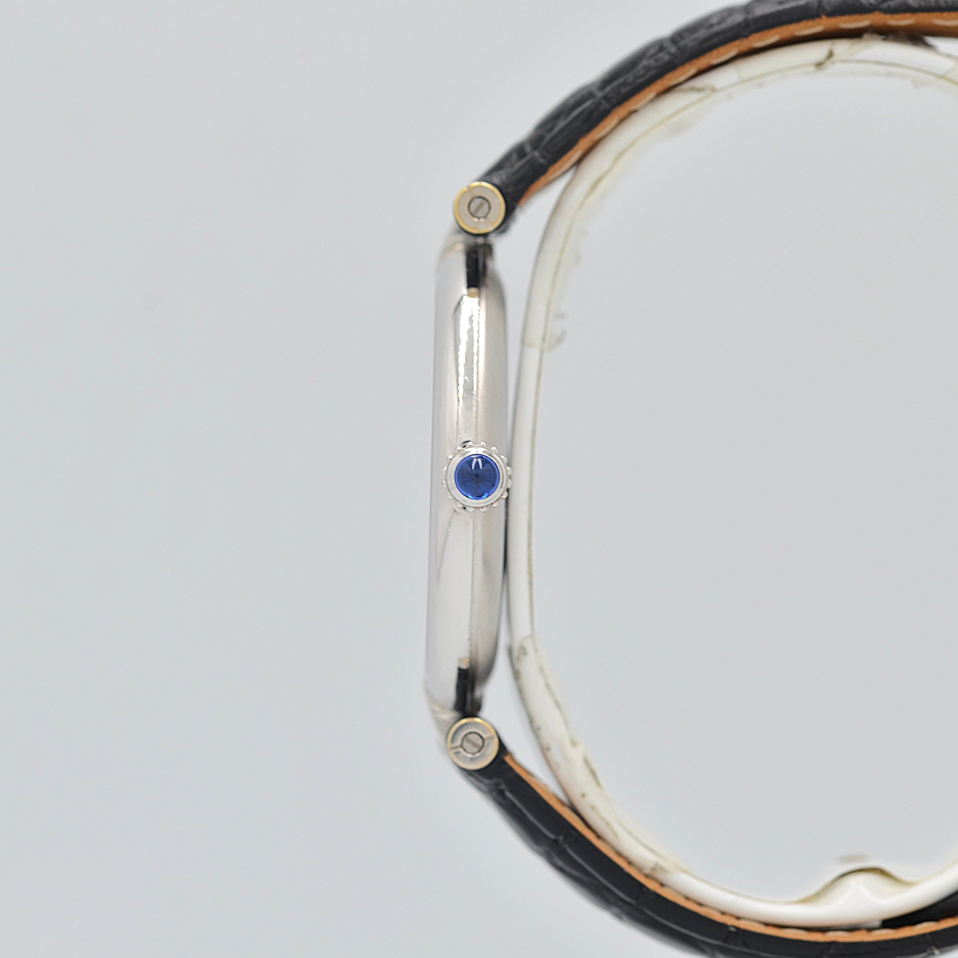 【Cartier】Cartier Must Vendome LM Opalin with original deployant buckle
