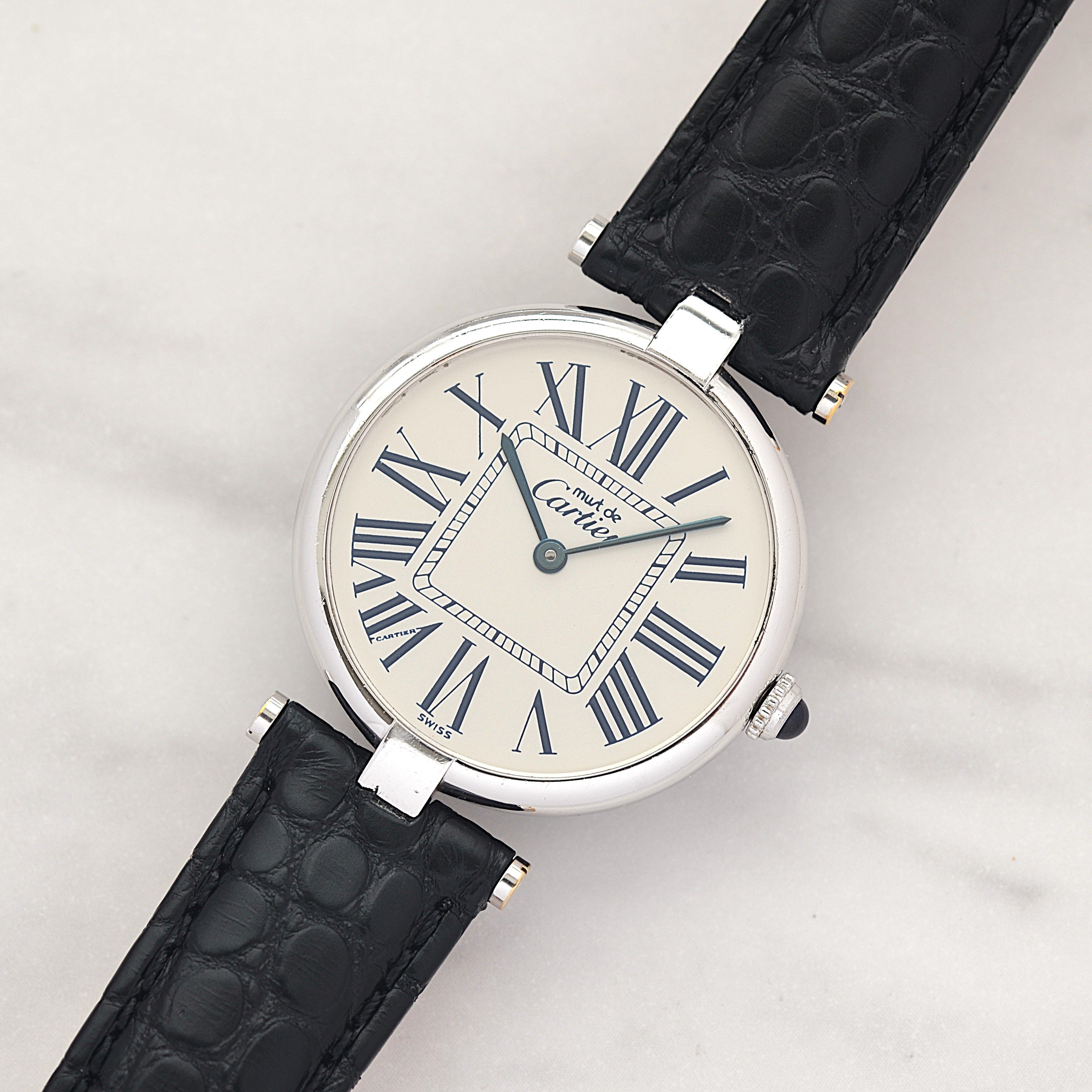 【Cartier】Cartier Must Vendome LM Opalin with original deployant buckle