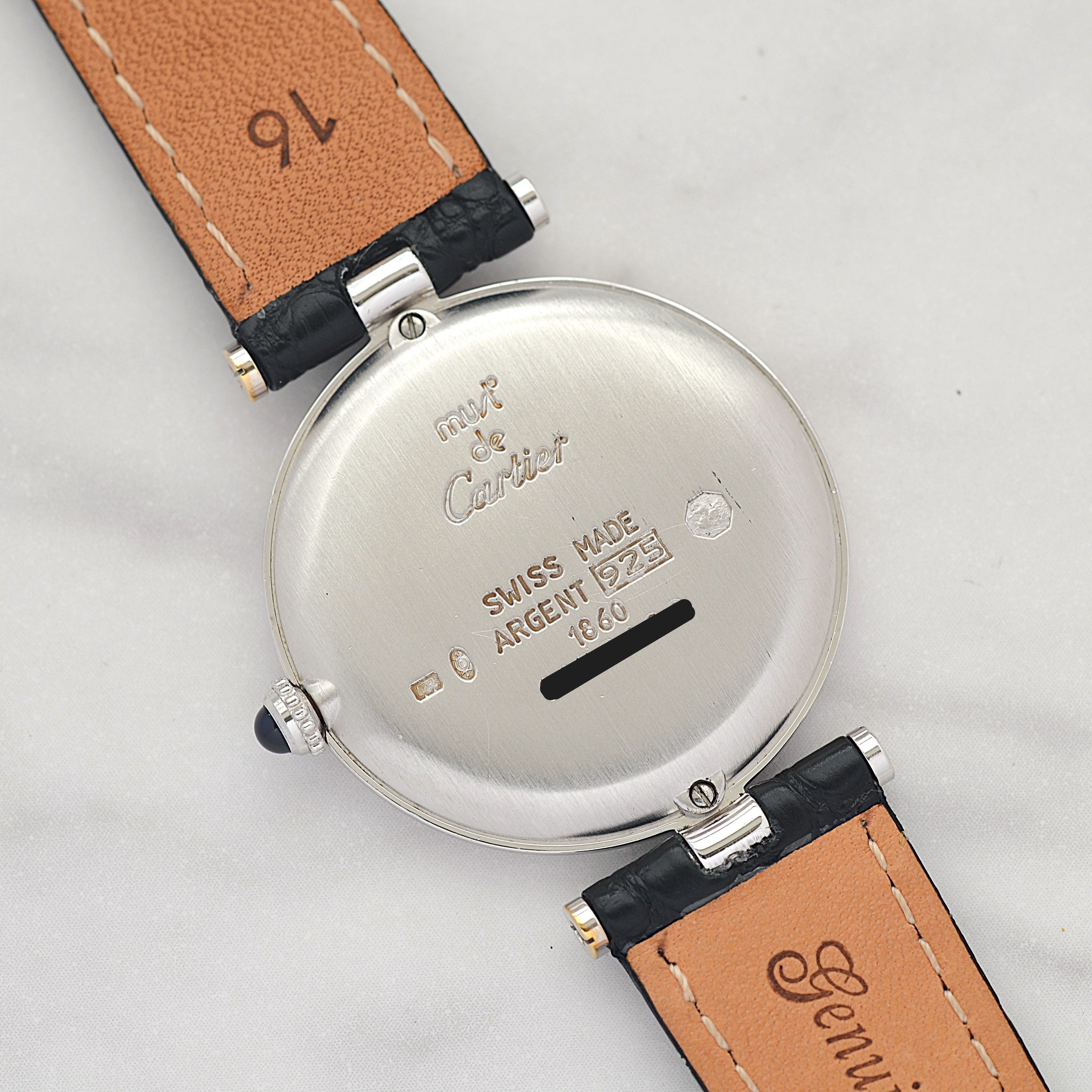 【Cartier】Cartier Must Vendome LM Opalin with original deployant buckle