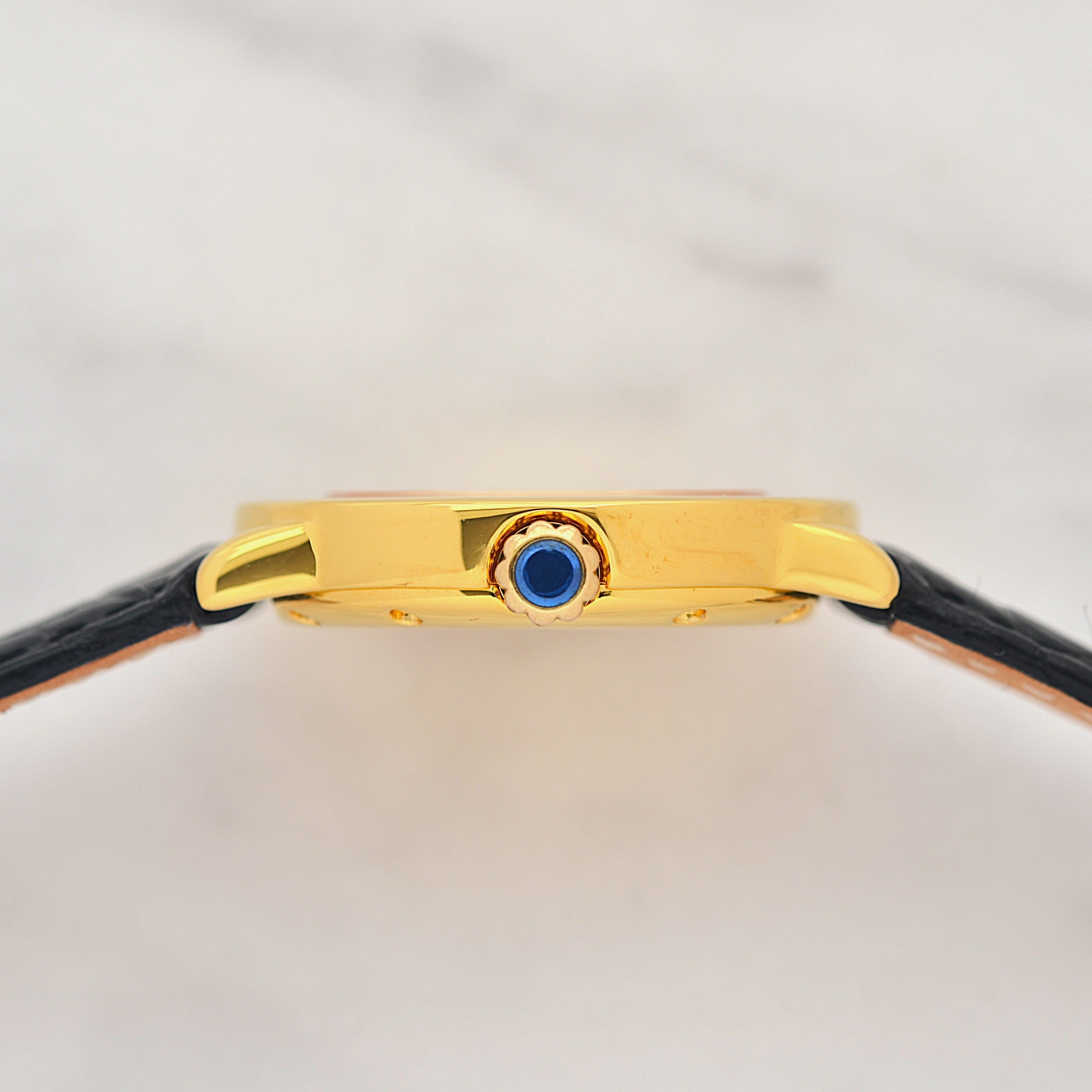 【Cartier】カルティエ マストロンドSM アイボリーローマ 純正尾錠付き