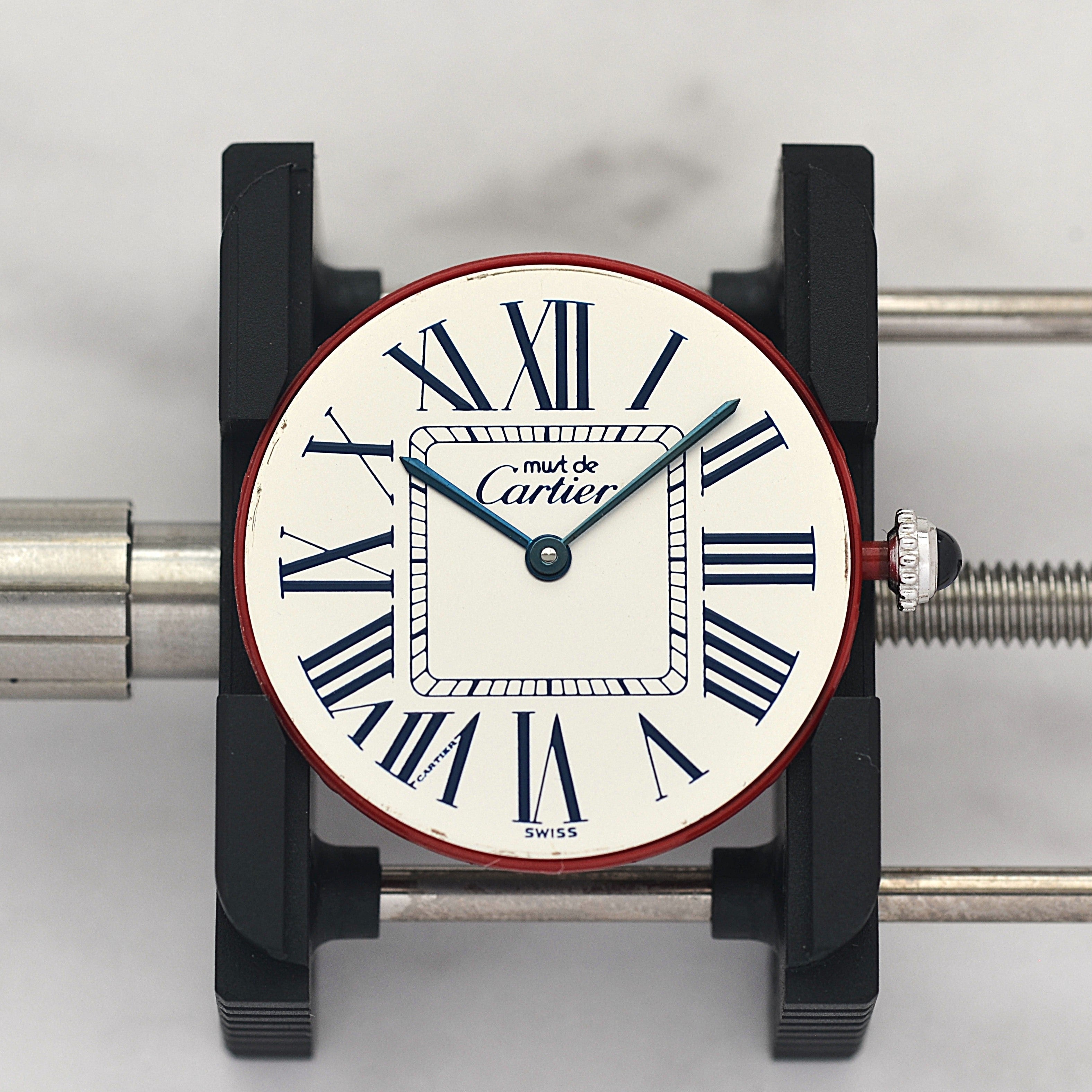 【Cartier】Cartier Must Vendome LM Opalin with original deployant buckle