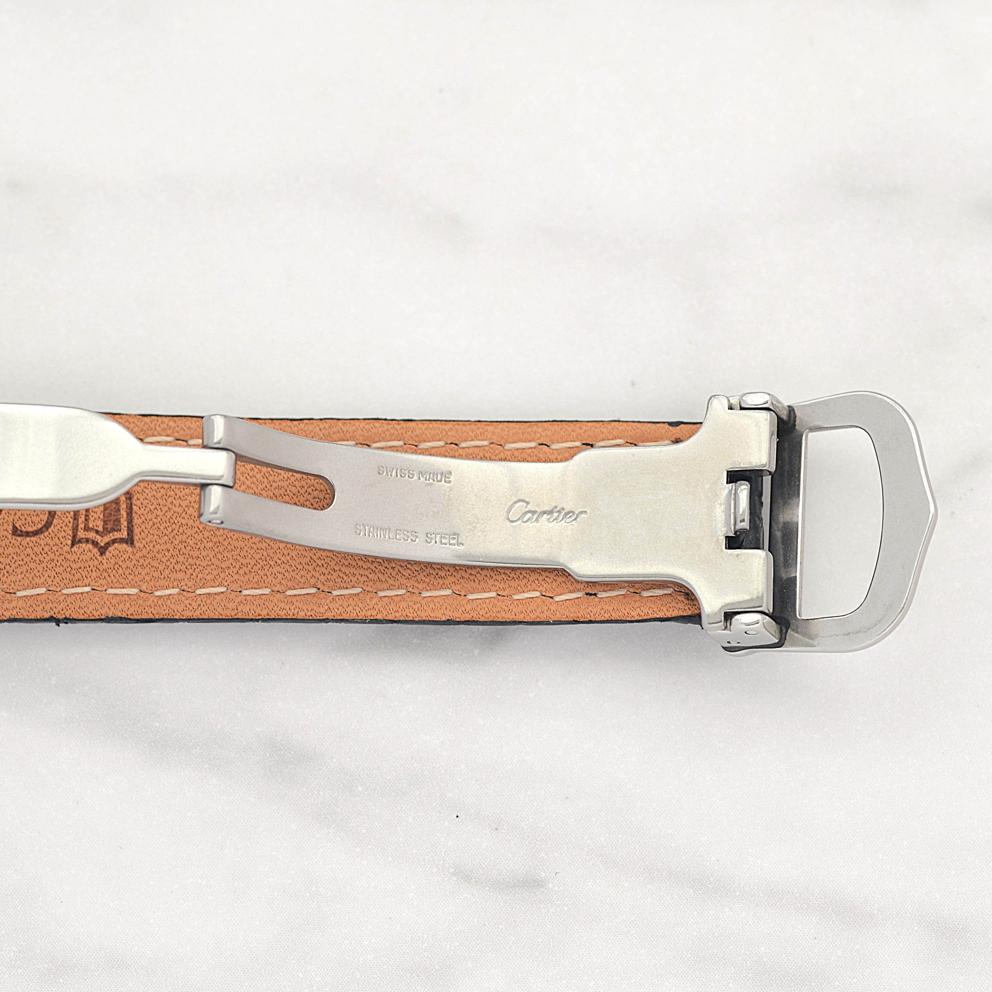 【Cartier】Cartier Must Vendome LM Opalin with original deployant buckle