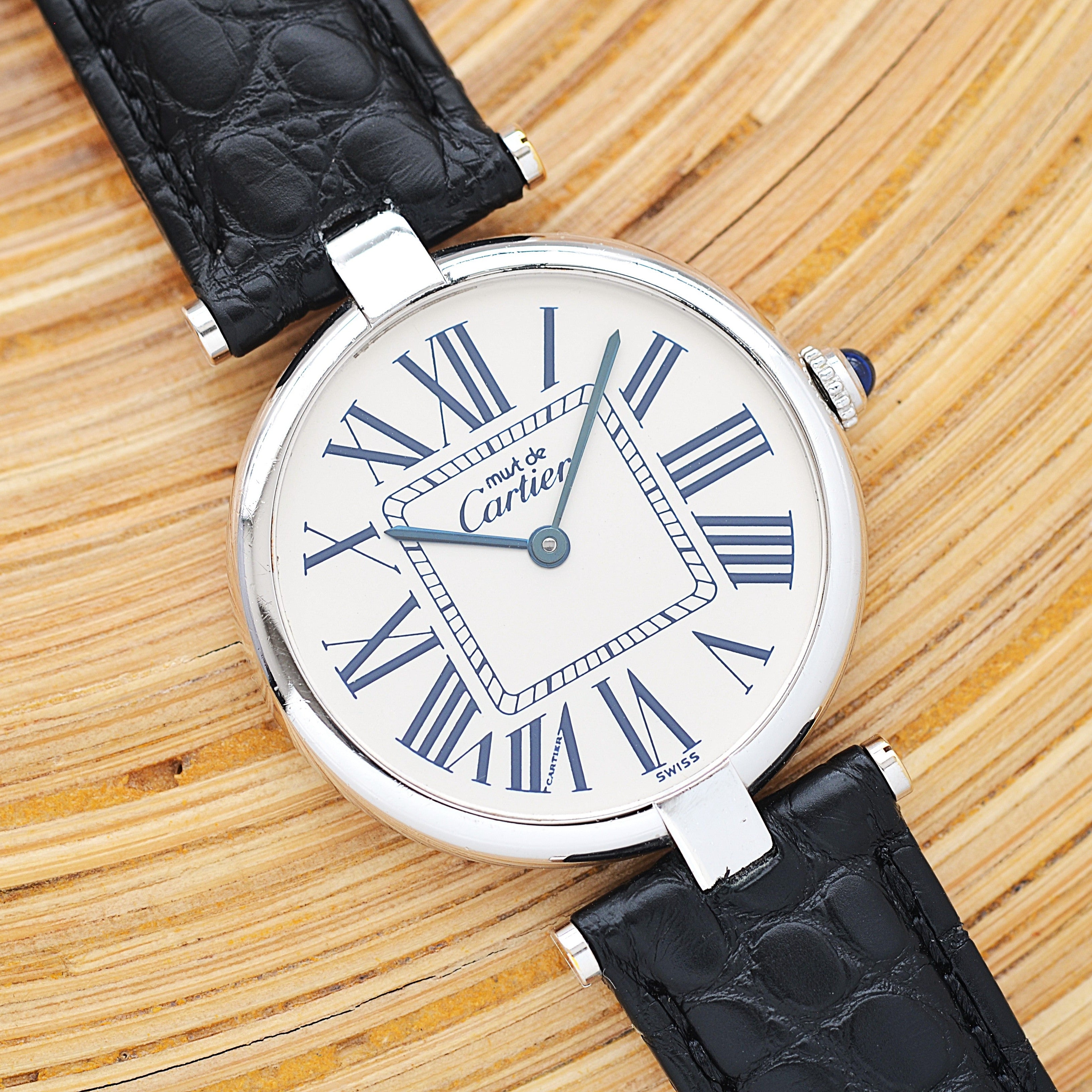 【Cartier】Cartier Must Vendome LM Opalin with original deployant buckle