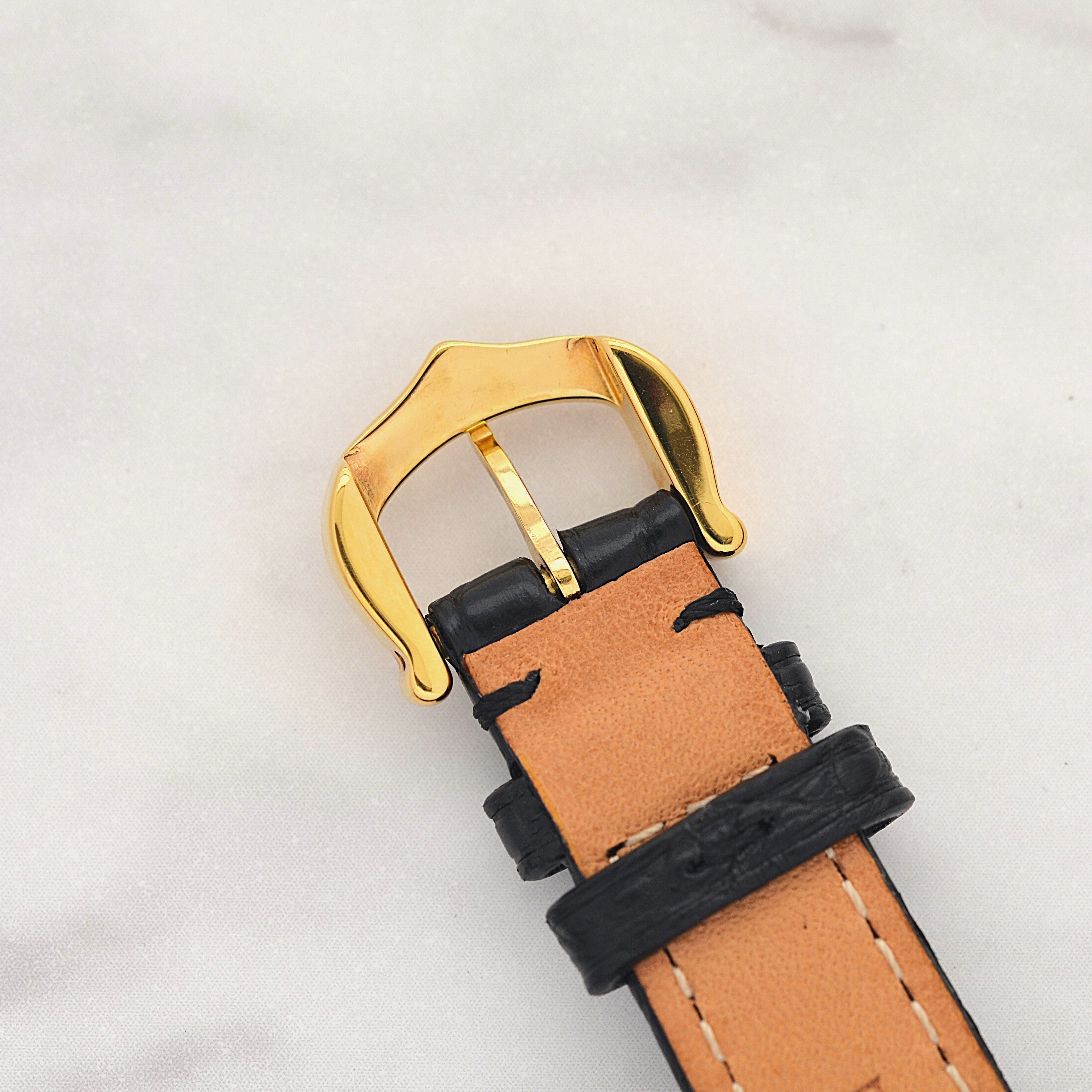 【Cartier】カルティエ マストロンドSM アイボリーローマ 純正尾錠付き