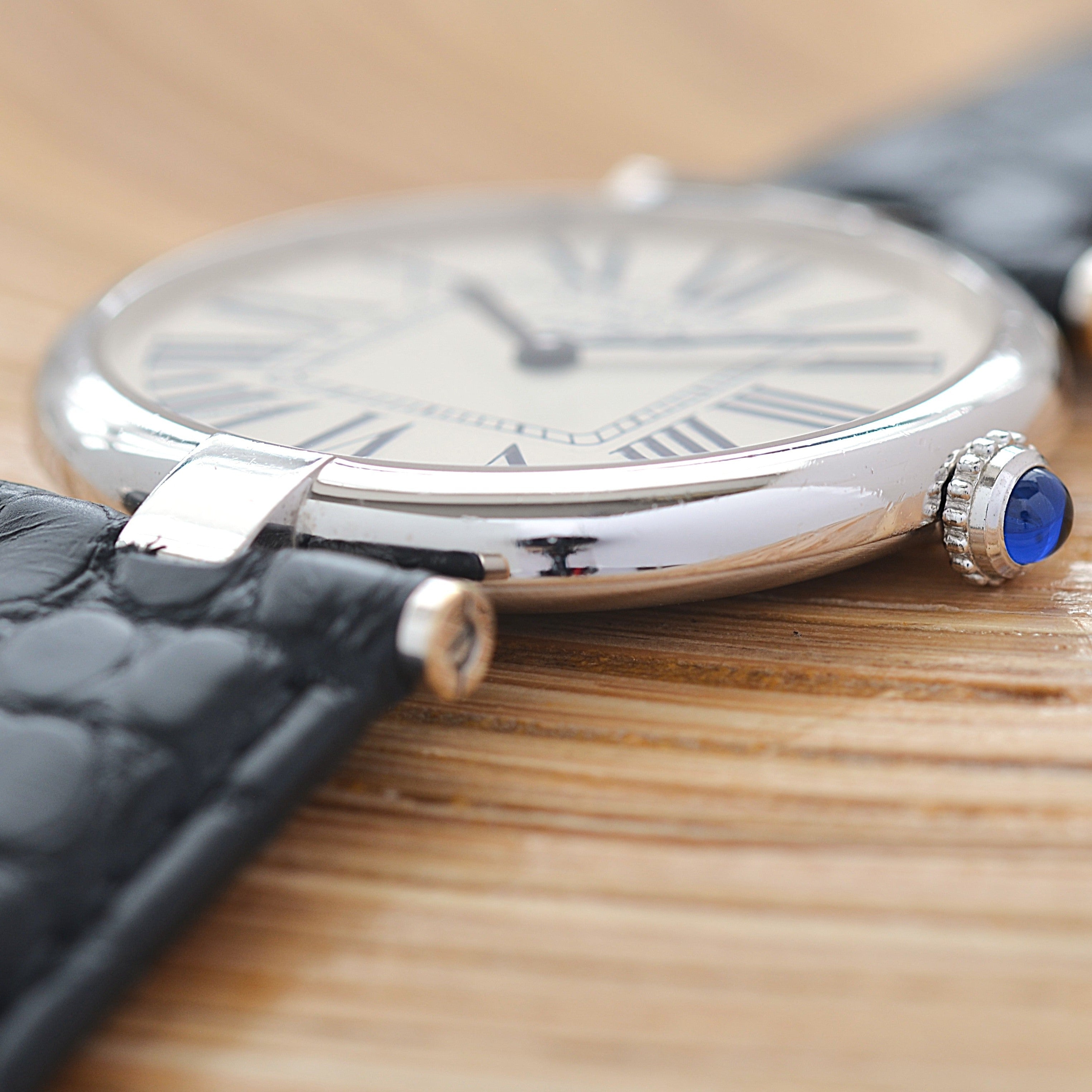 【Cartier】Cartier Must Vendome LM Opalin with original deployant buckle