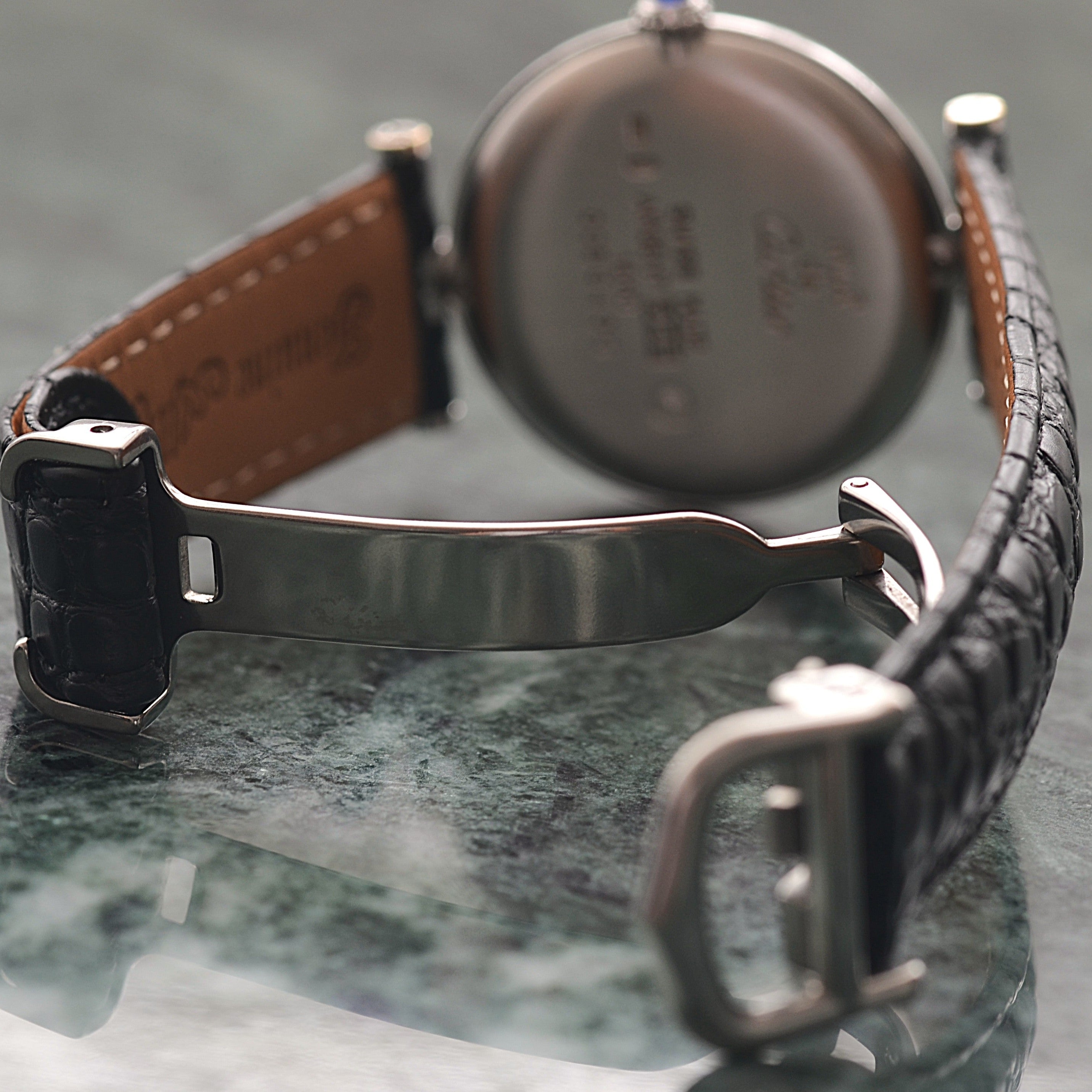 【Cartier】Cartier Must Vendome LM Opalin with original deployant buckle