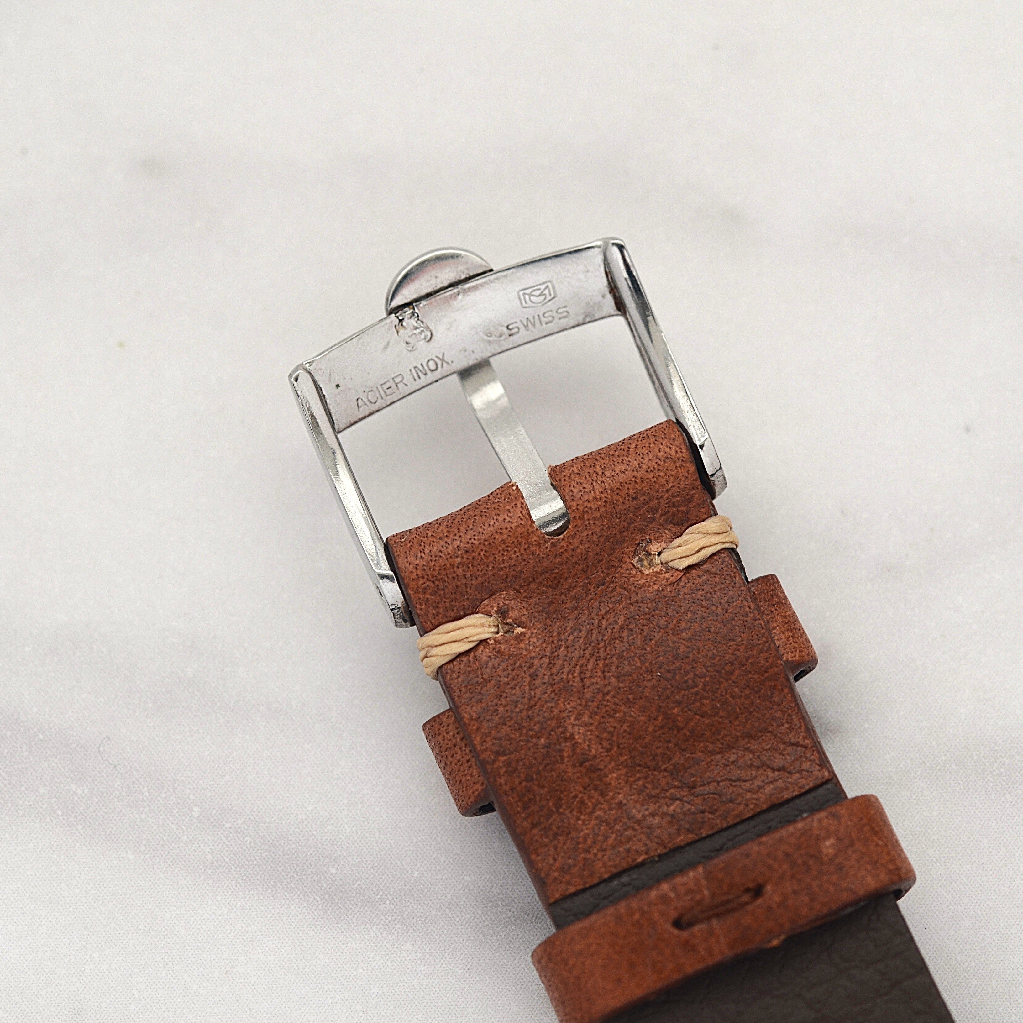 [OMEGA] Omega Automatic SS 12, 3, 6, 9 Cal. 550 with Original Buckle