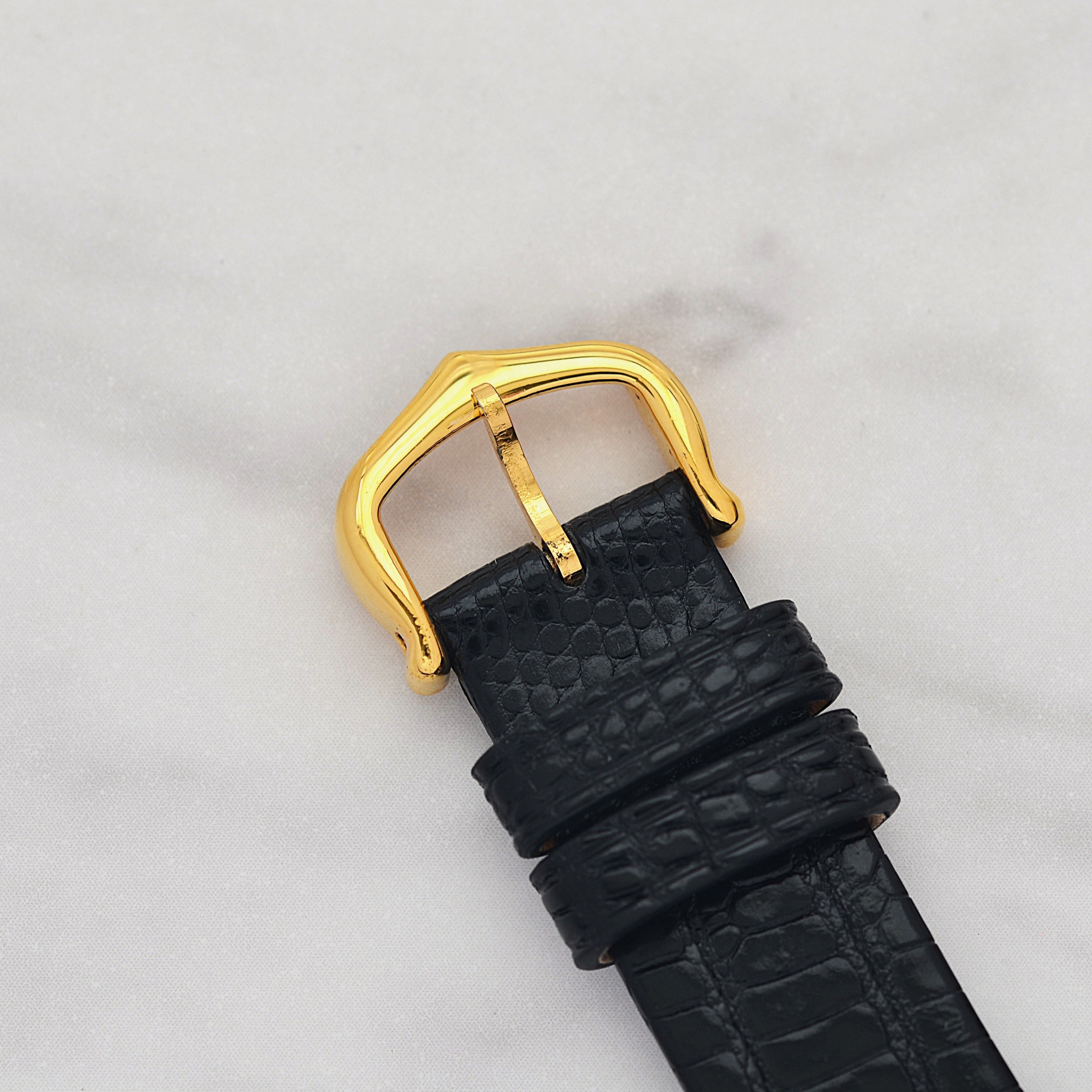 【Cartier】カルティエ マストタンクLM アイボリーローマ 手巻き 純正尾錠付き