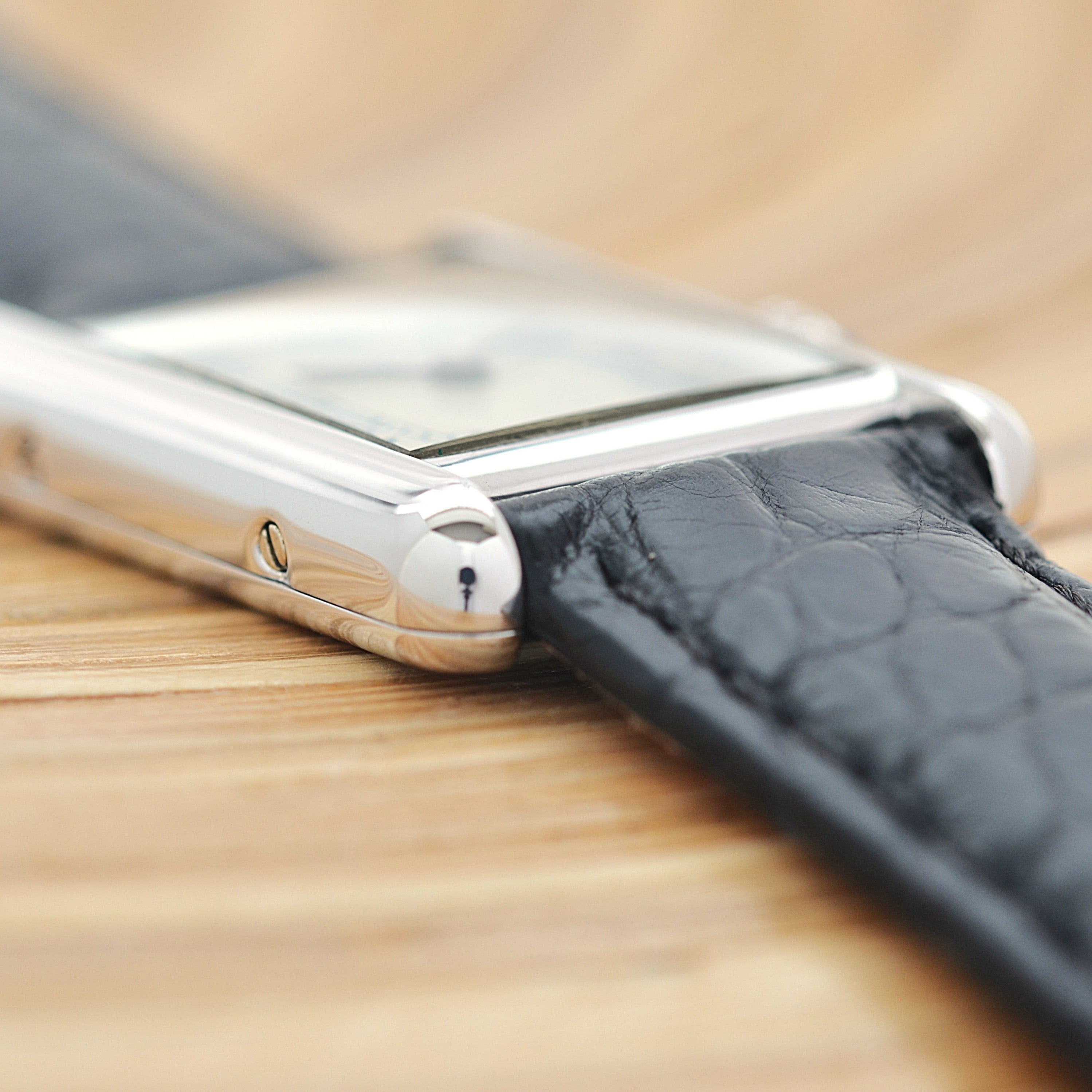 【Cartier】カルティエ マストタンク SM シルバー 純正Dバックル付き