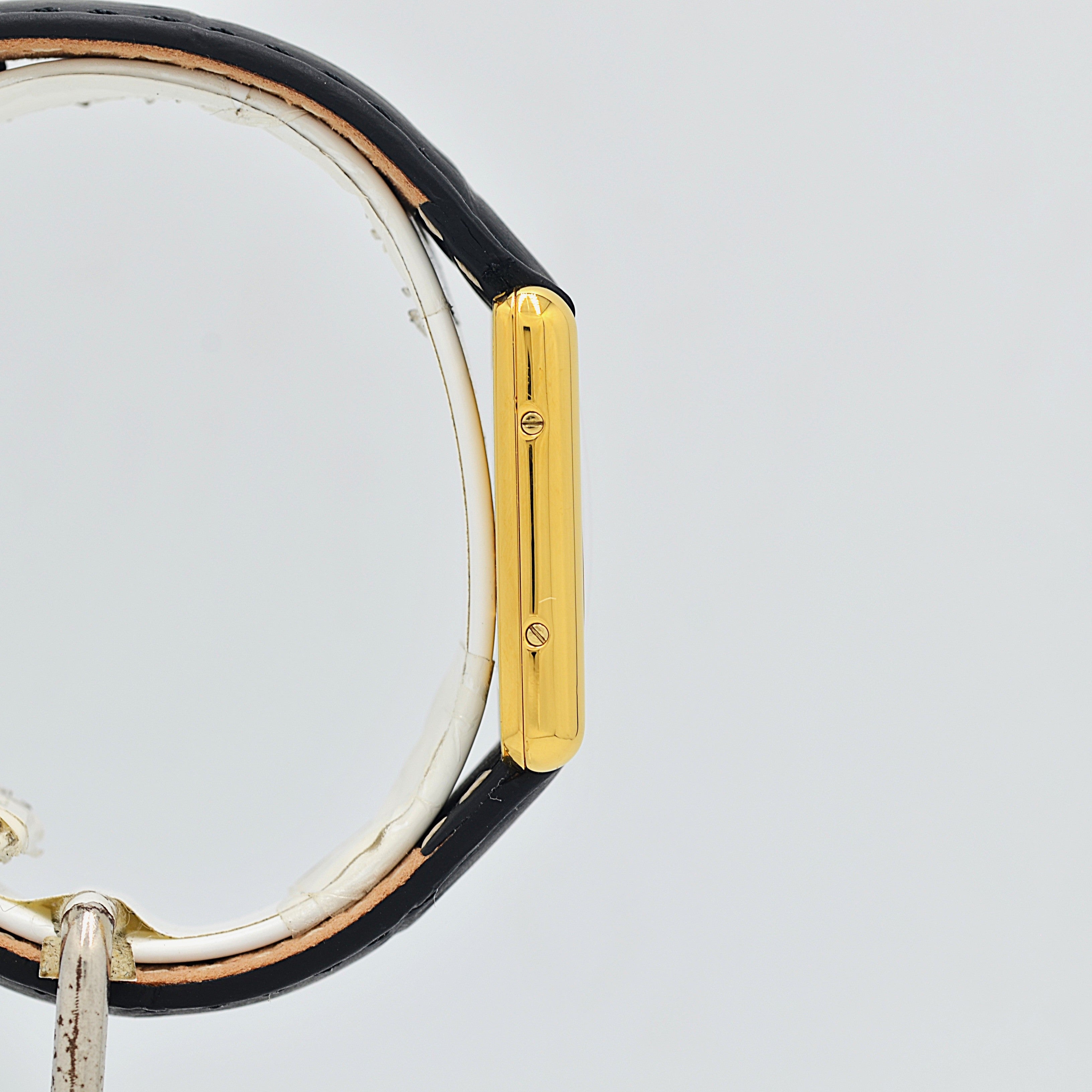 【Cartier】Must Tank SM Ivory Roman SWISSMADE dial with original buckle