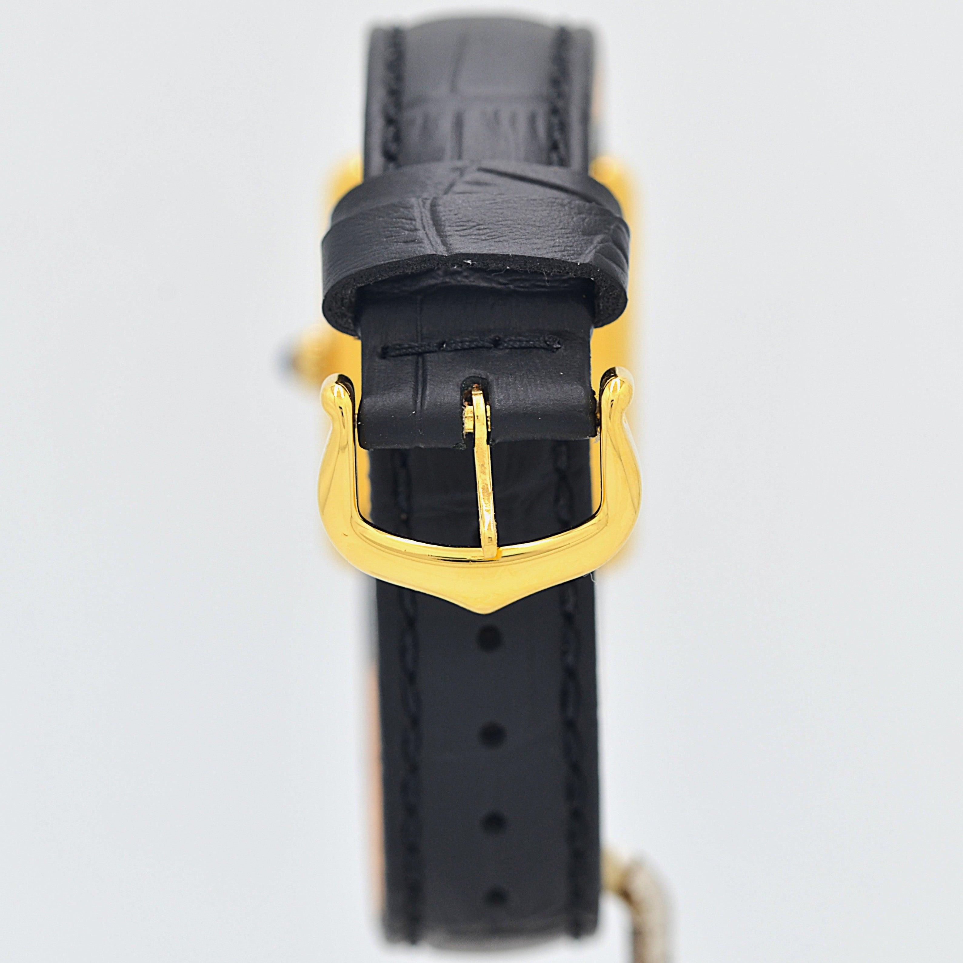【Cartier】Must Tank SM Ivory Roman SWISSMADE dial with original buckle
