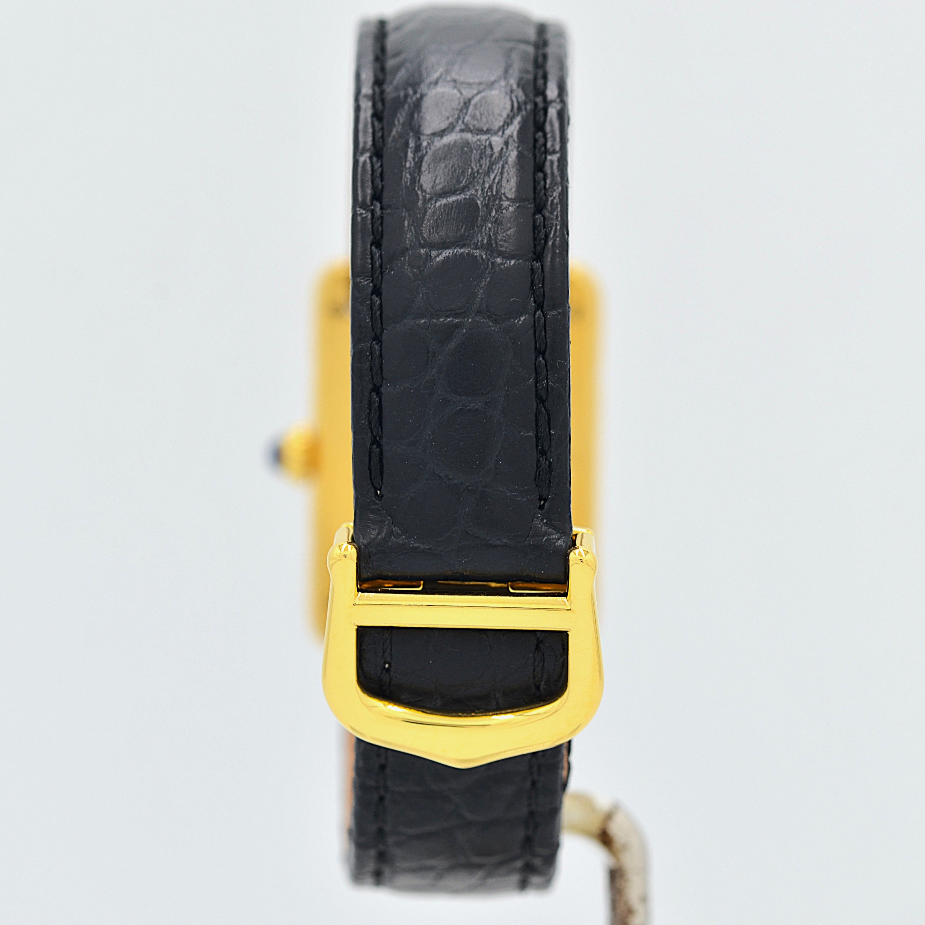 【Cartier】カルティエ マストタンク SM オパラン 純正Dバックル付き