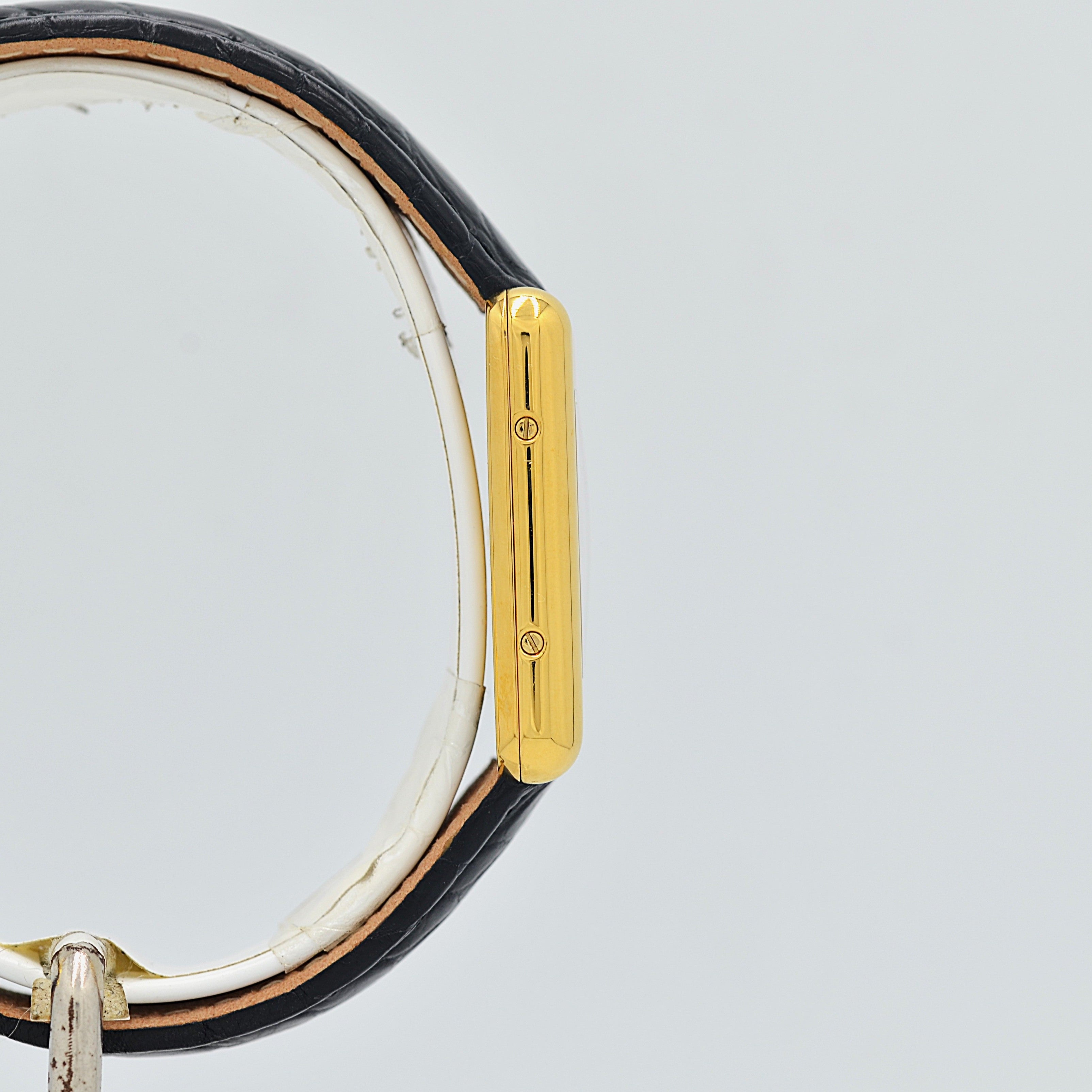 【Cartier】カルティエ マストタンク SM オパラン 純正Dバックル付き