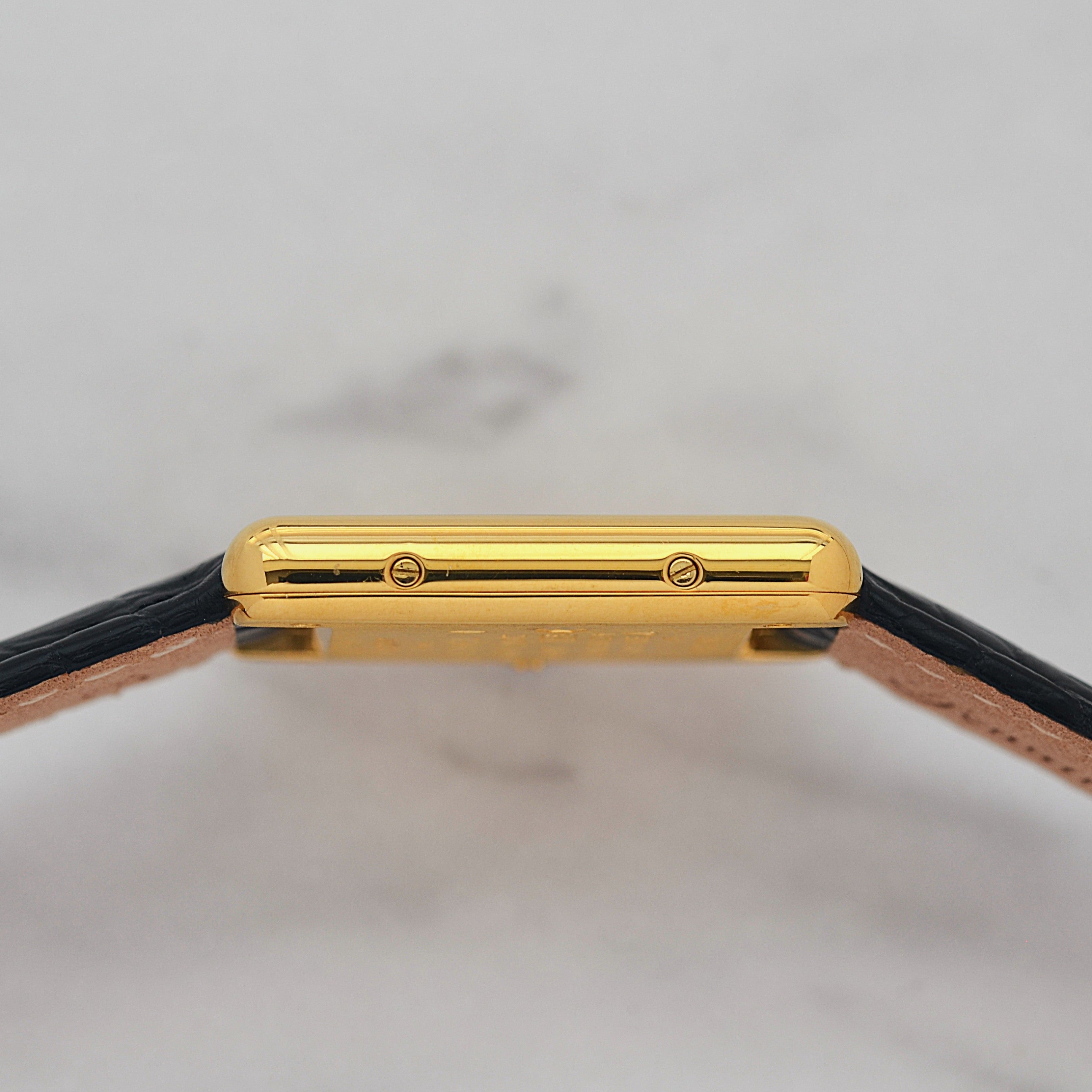 【Cartier】カルティエ マストタンク SM オパラン 純正Dバックル付き