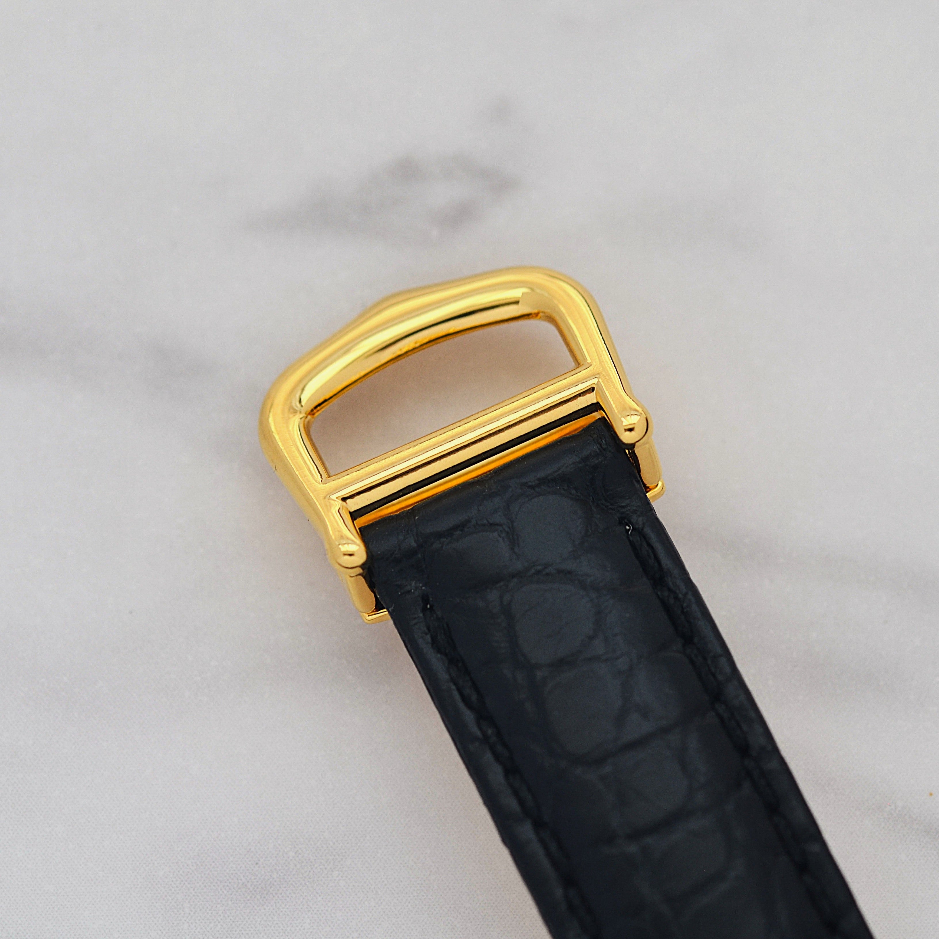 【Cartier】カルティエ マストタンク SM オパラン 純正Dバックル付き