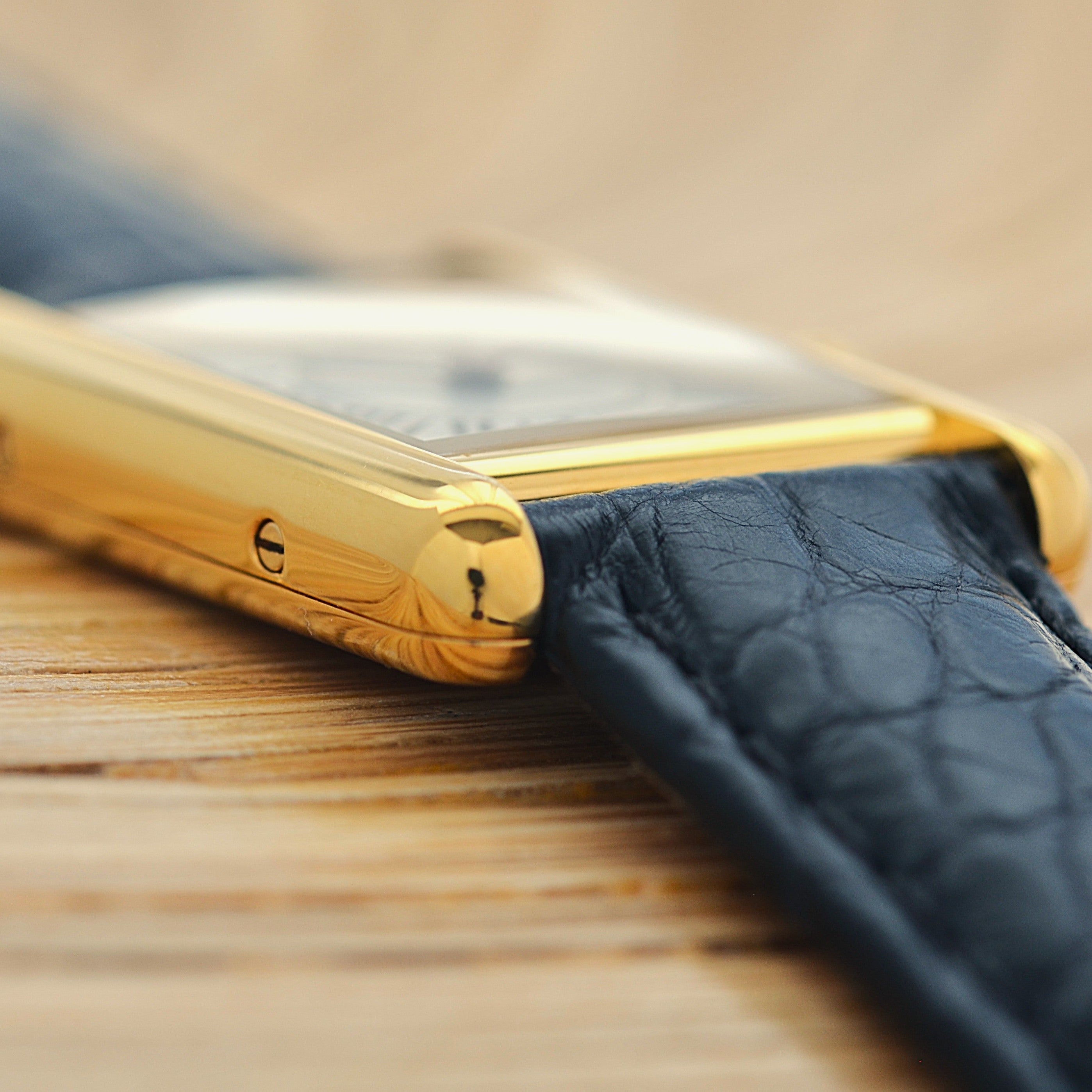 【Cartier】カルティエ マストタンク SM オパラン 純正Dバックル付き
