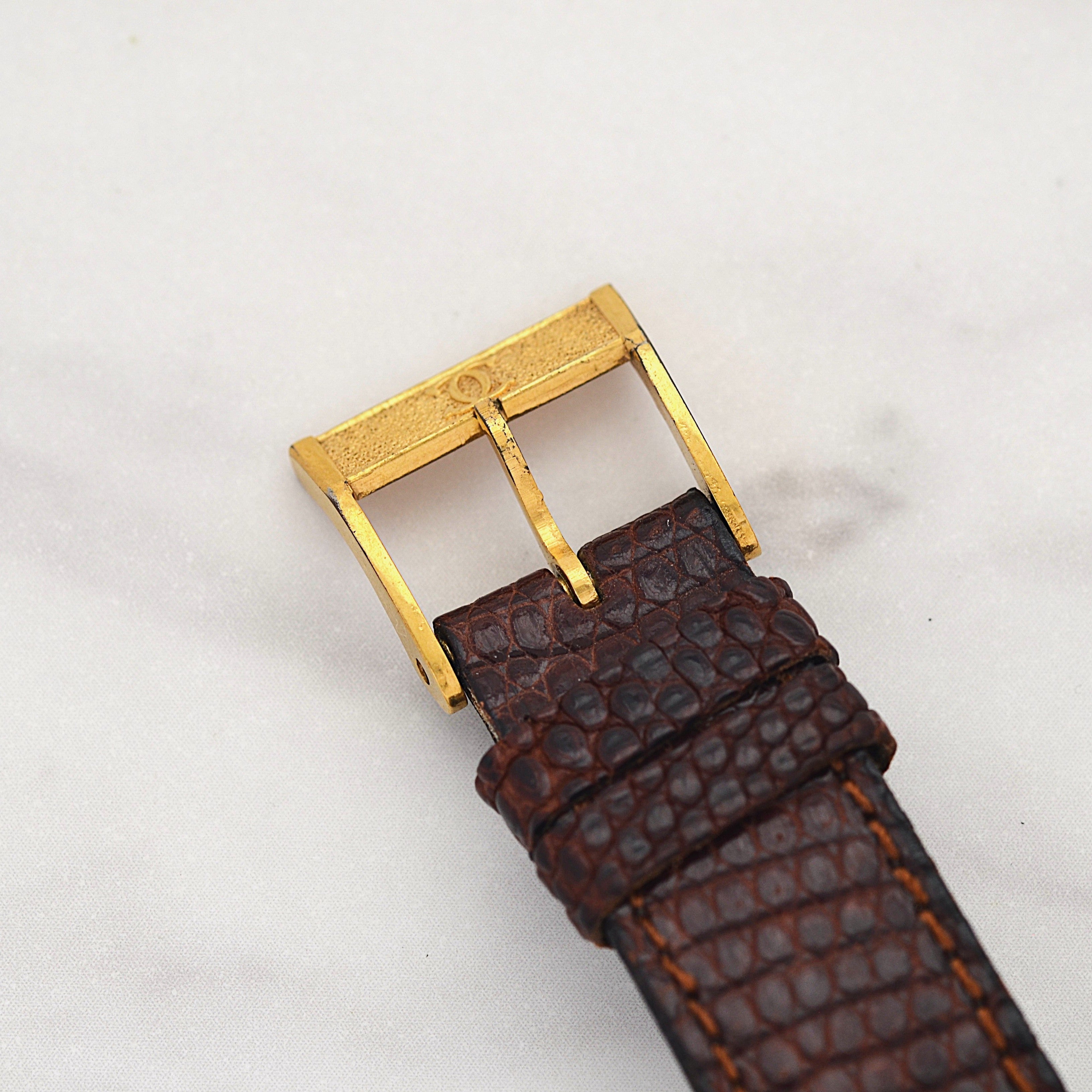 【Cartier】カルティエ プレマストタンクLM 手巻き 欧州仕様 純正クラシックバックル付き