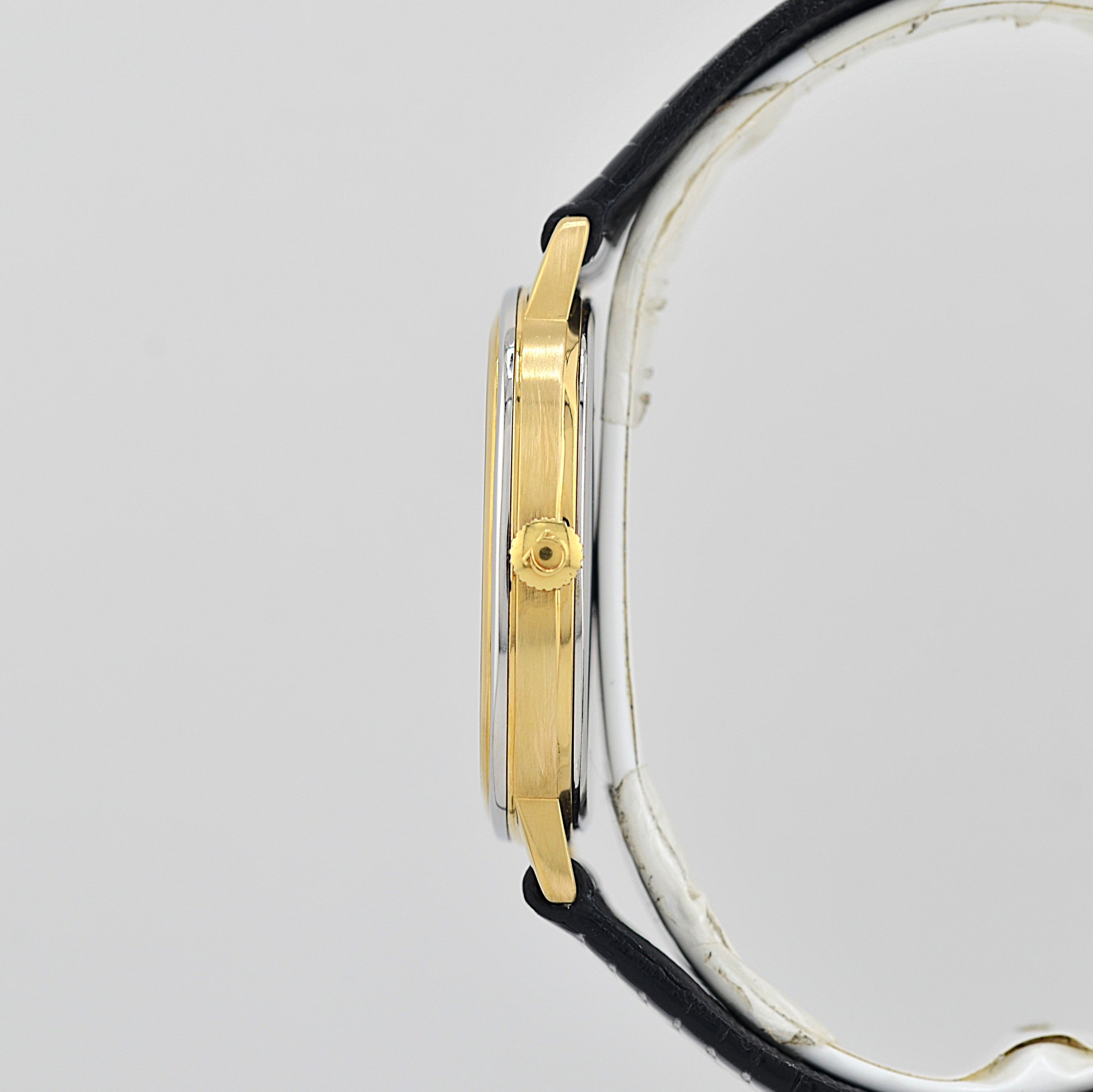 [OMEGA] Omega De Ville GP x SS Square Gold with Original Buckle