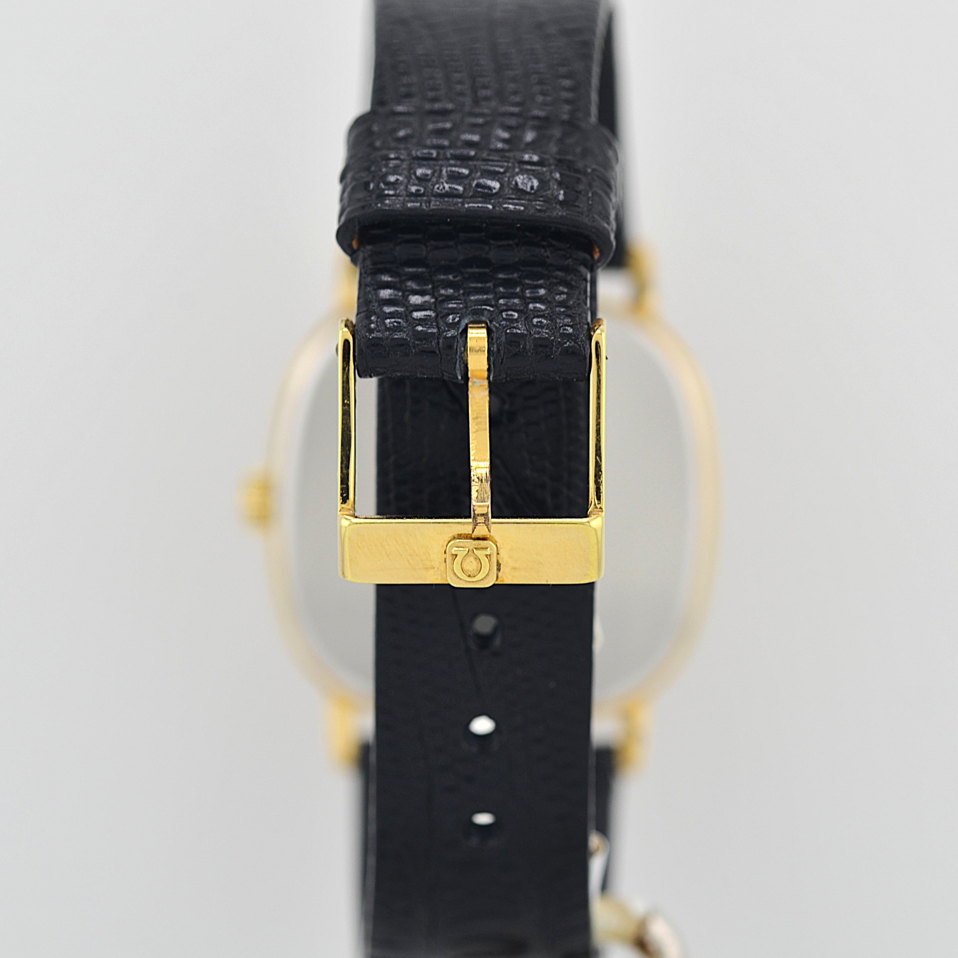[OMEGA] Omega De Ville GP x SS Square Gold with Original Buckle