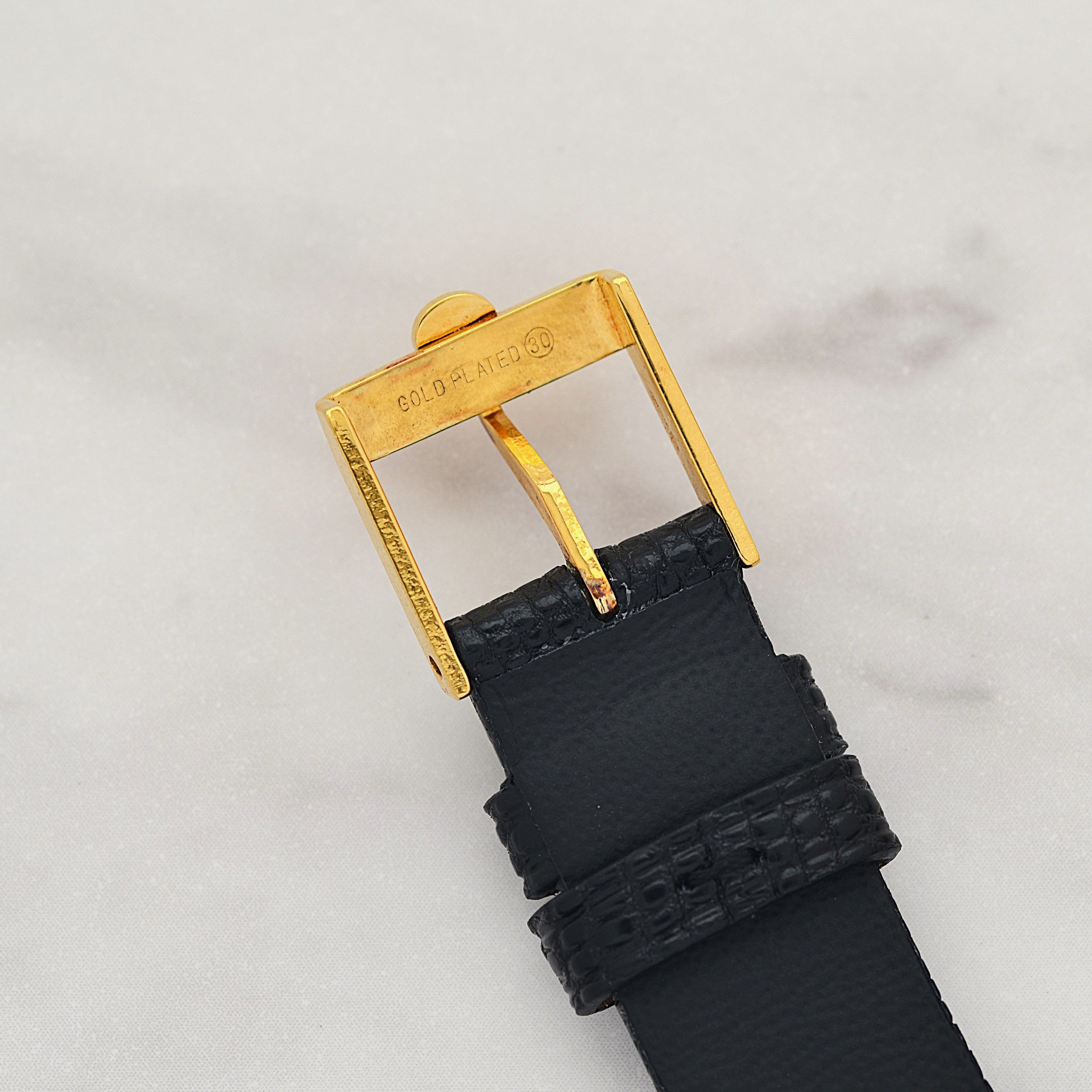 【OMEGA】オメガ デヴィル GP ラウンド Gold 純正尾錠付き