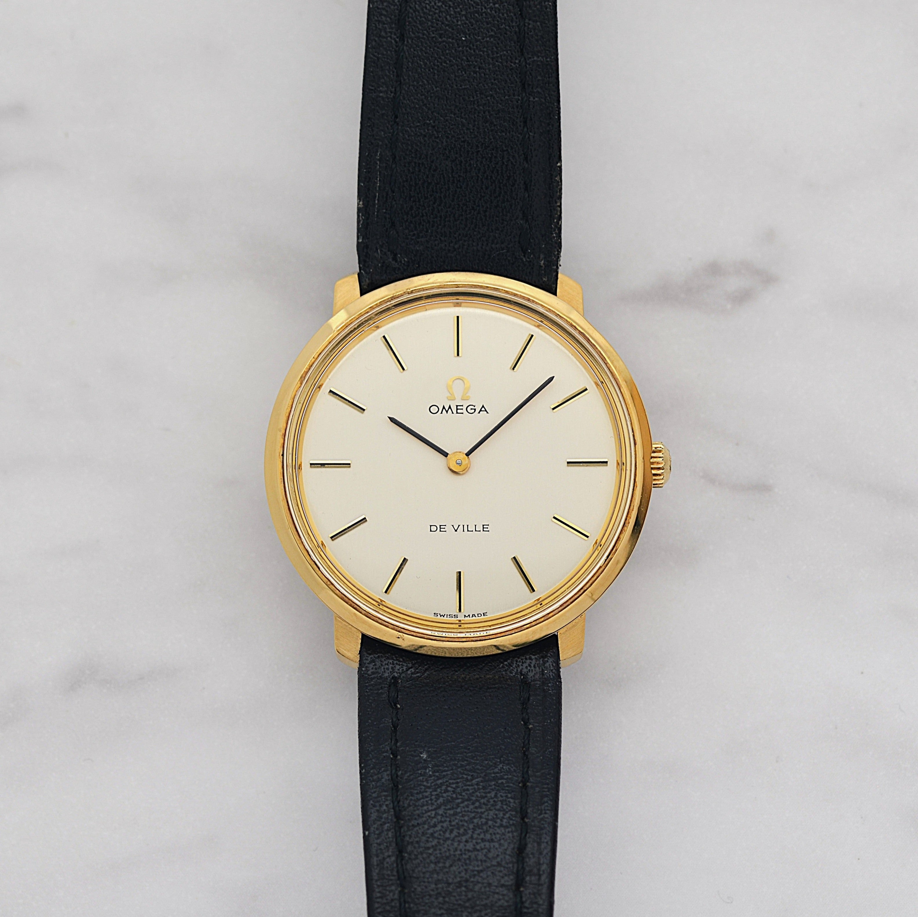【OMEGA】オメガ デヴィル GP ワンピースケース Gold デッドストック