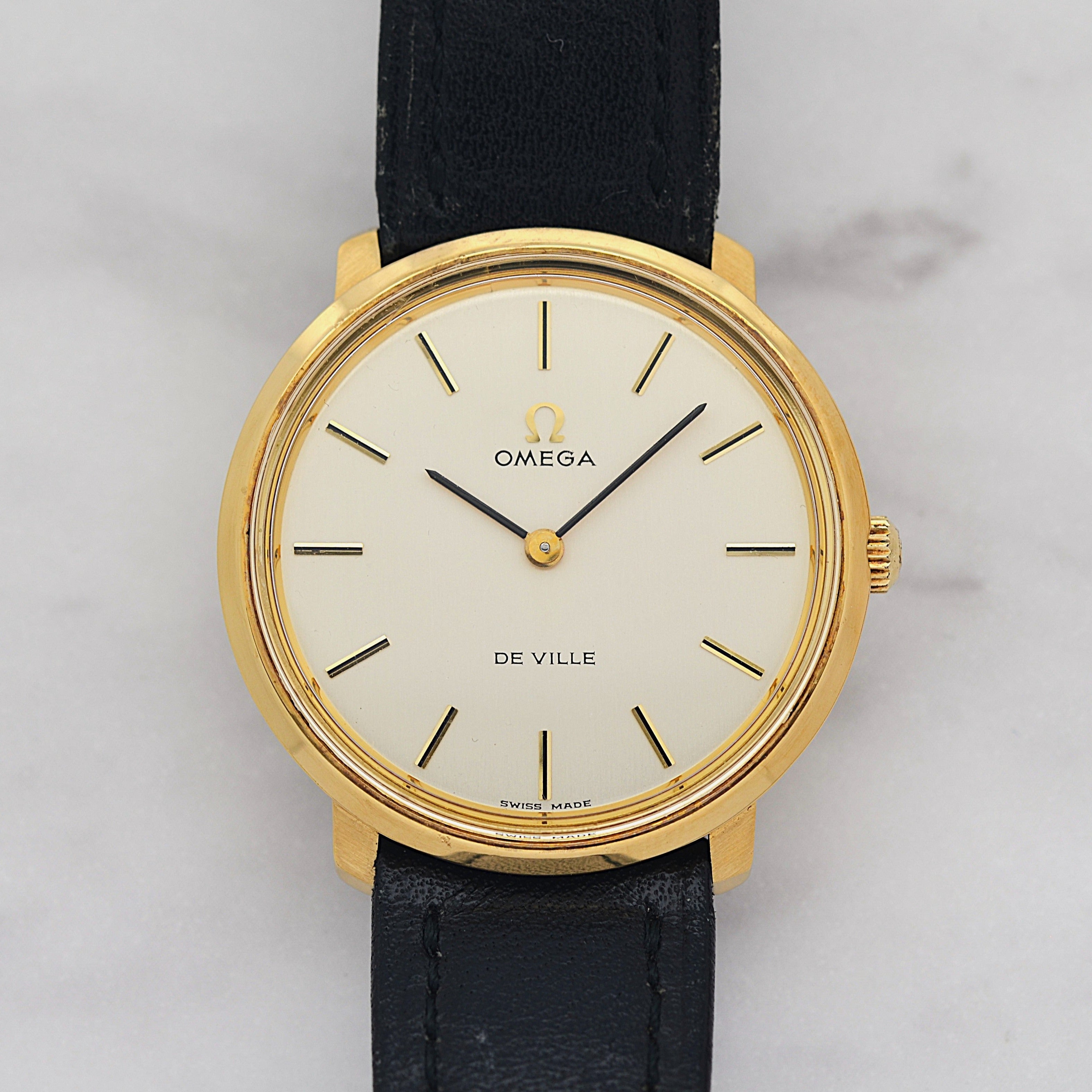 【OMEGA】オメガ デヴィル GP ワンピースケース Gold デッドストック