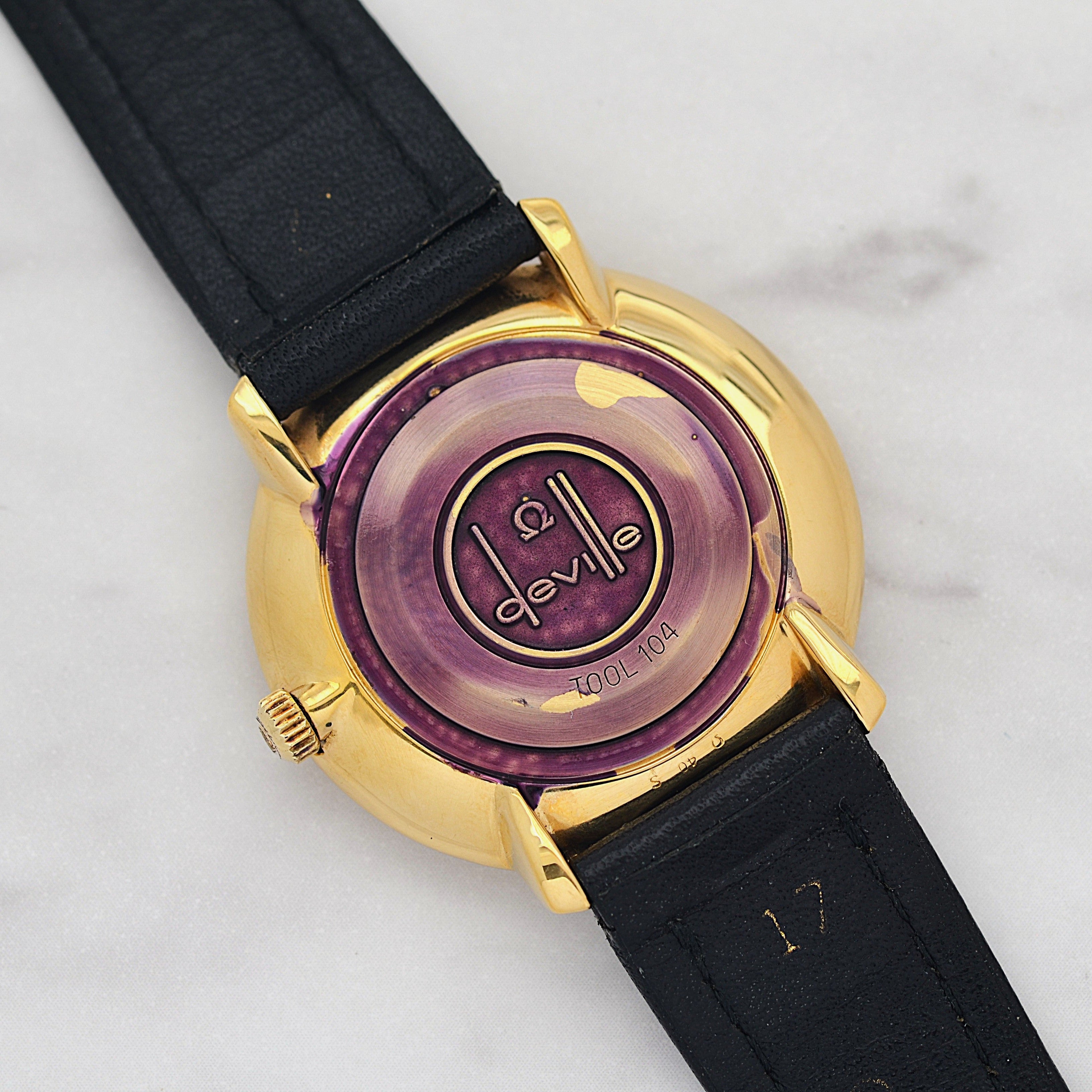 【OMEGA】オメガ デヴィル GP ワンピースケース Gold デッドストック