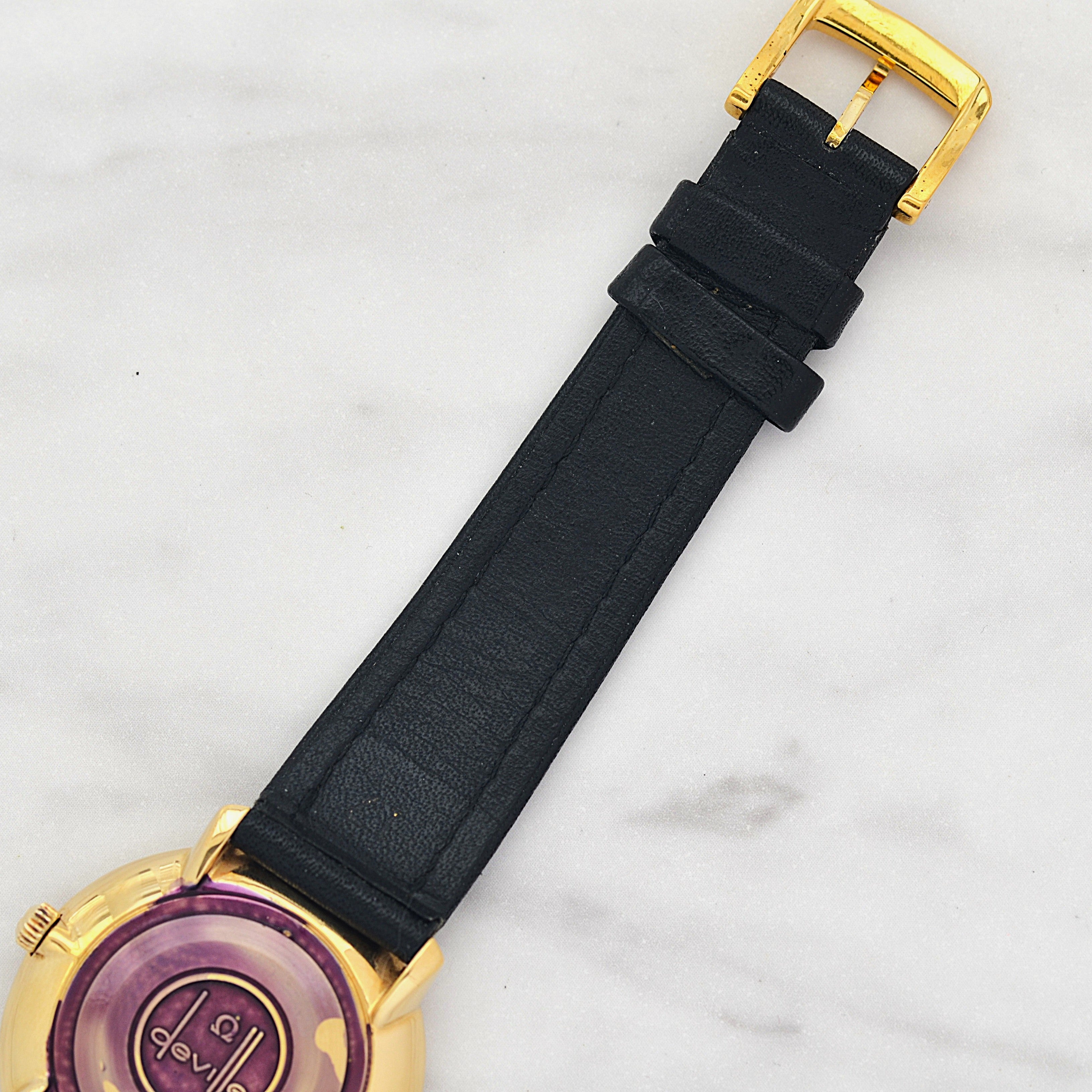 【OMEGA】オメガ デヴィル GP ワンピースケース Gold デッドストック