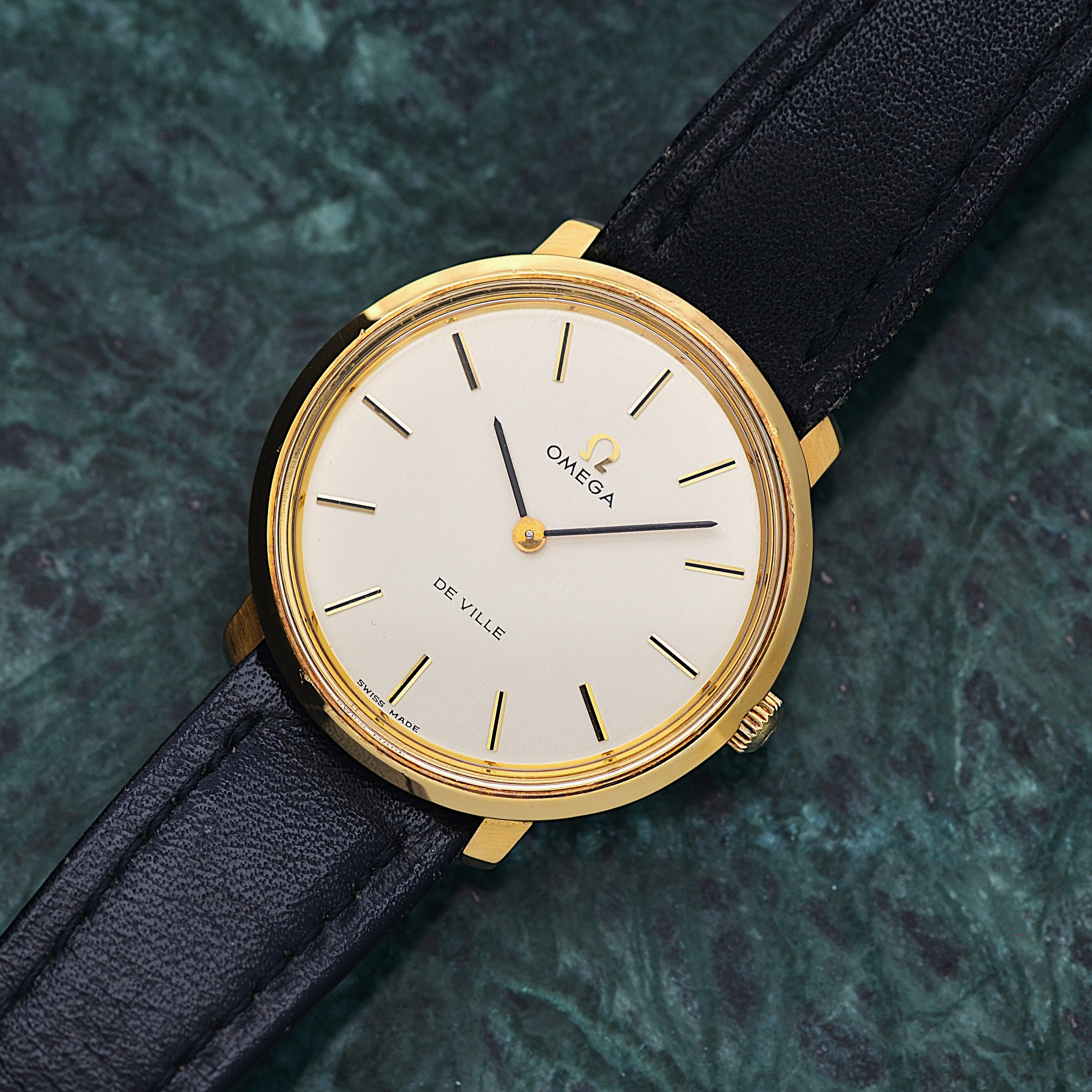 【OMEGA】オメガ デヴィル GP ワンピースケース Gold デッドストック