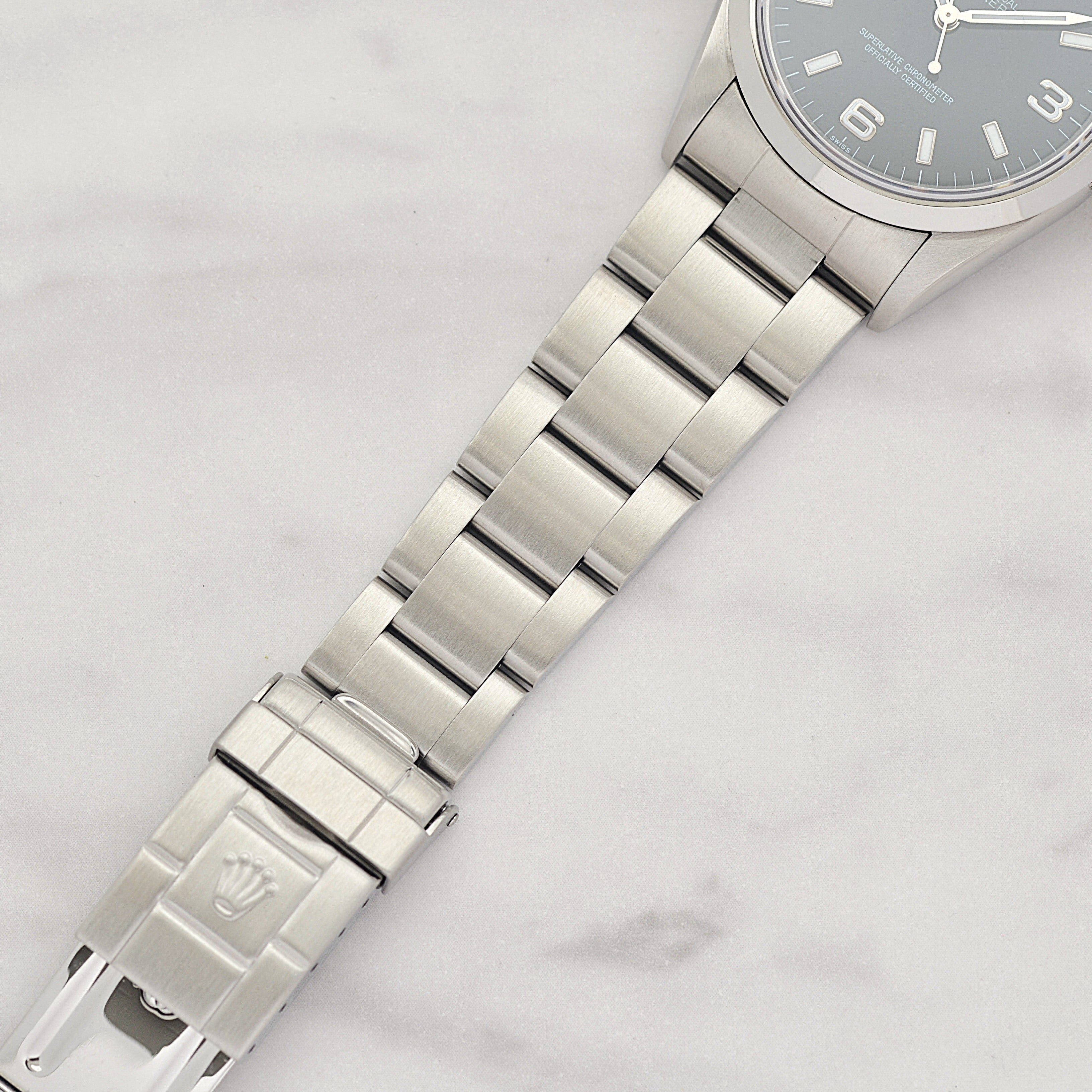 【ROLEX 】ロレックス エクスプローラーⅠ Ref.14270 1997年製 U品番 「Only SWISS」