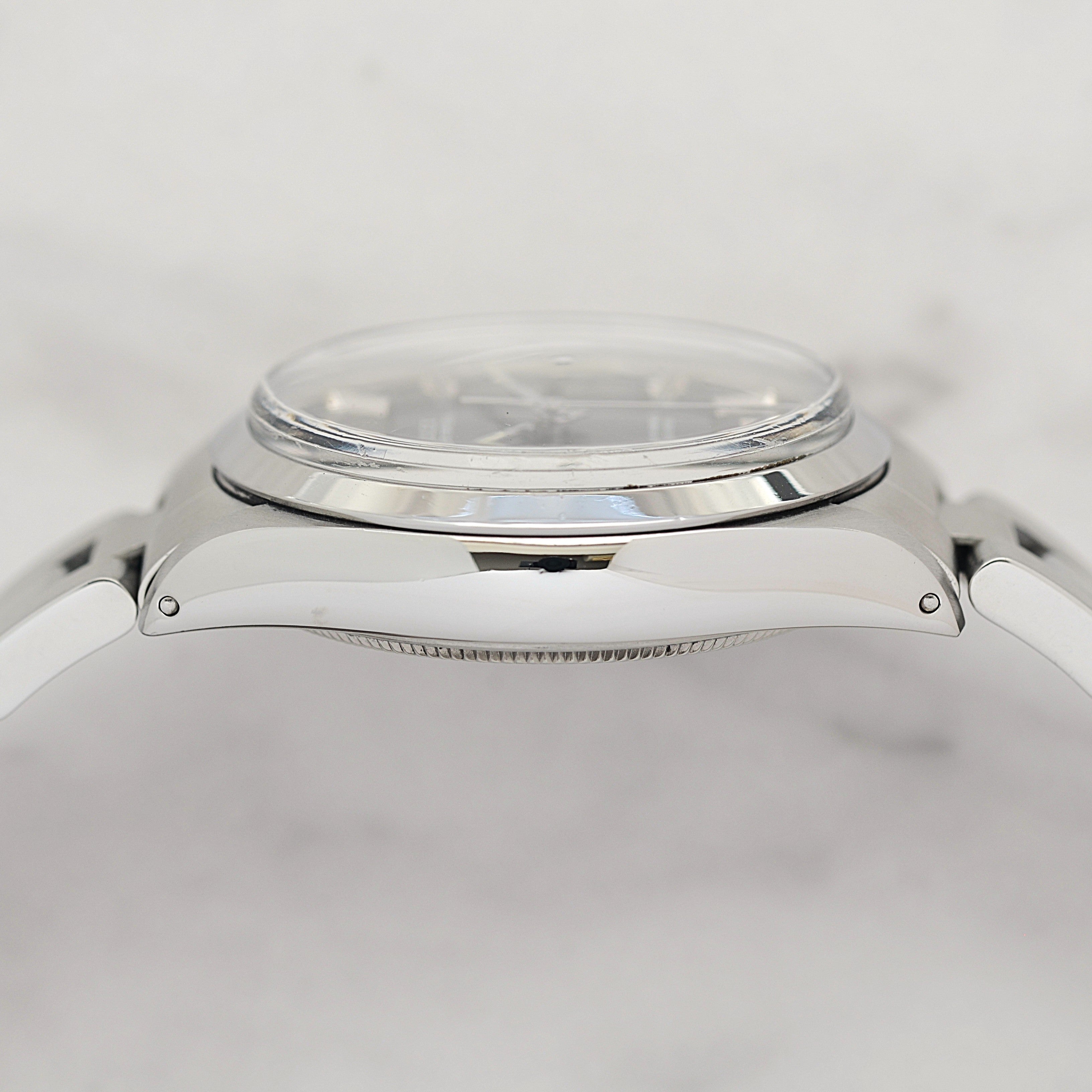【ROLEX 】ロレックス オイスターパーペチュアル Ref.1002 Grey 1989年製 L品番