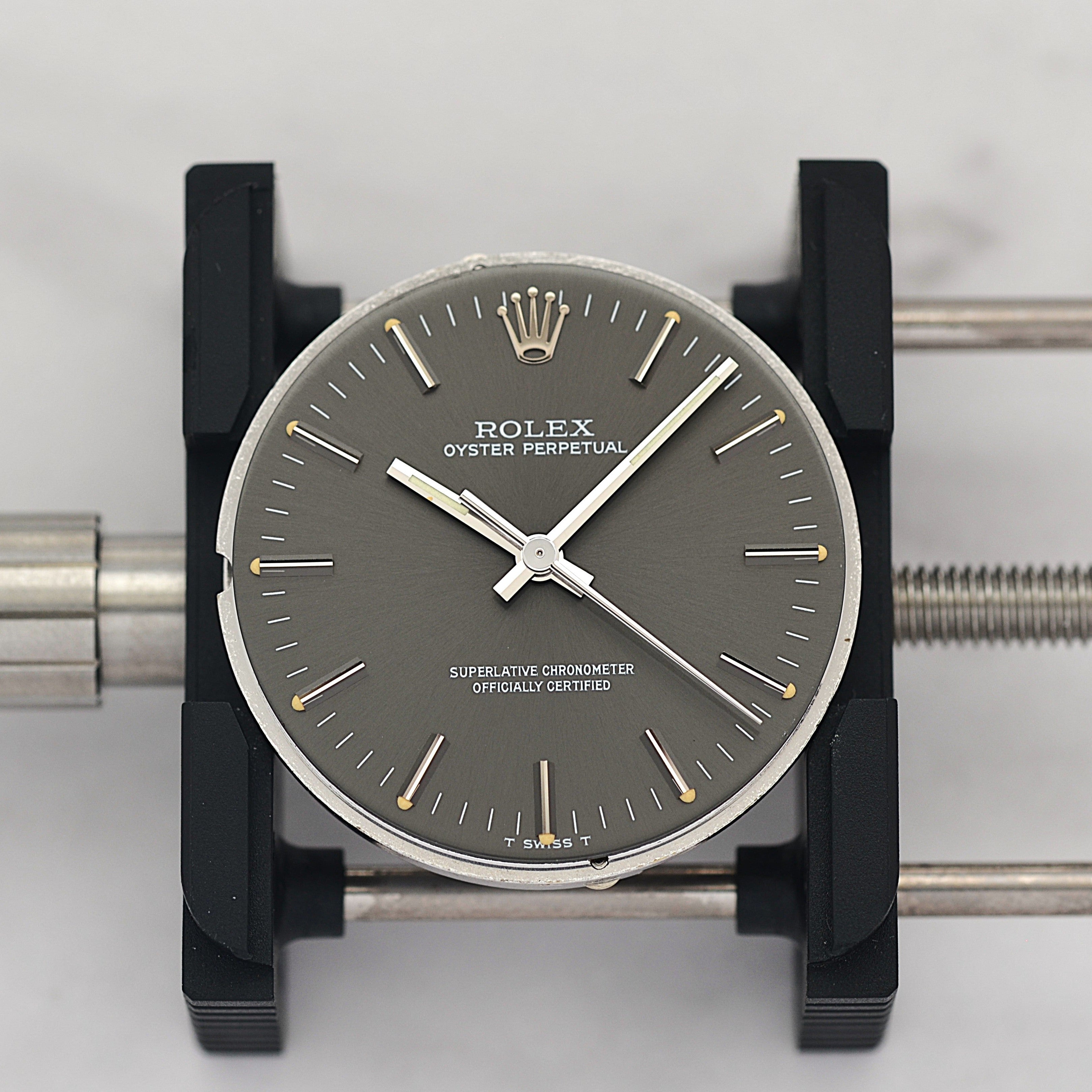 【ROLEX 】ロレックス オイスターパーペチュアル Ref.1002 Grey 1989年製 L品番
