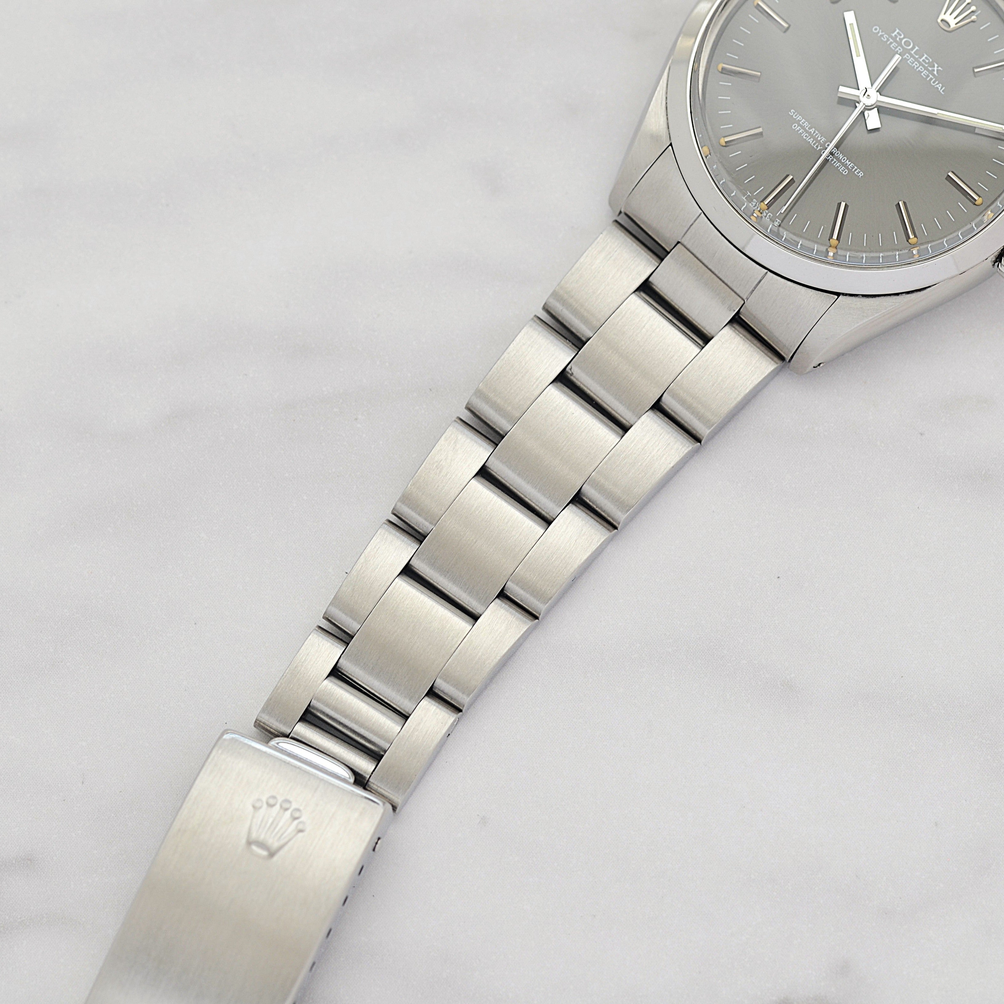 【ROLEX 】ロレックス オイスターパーペチュアル Ref.1002 Grey 1989年製 L品番